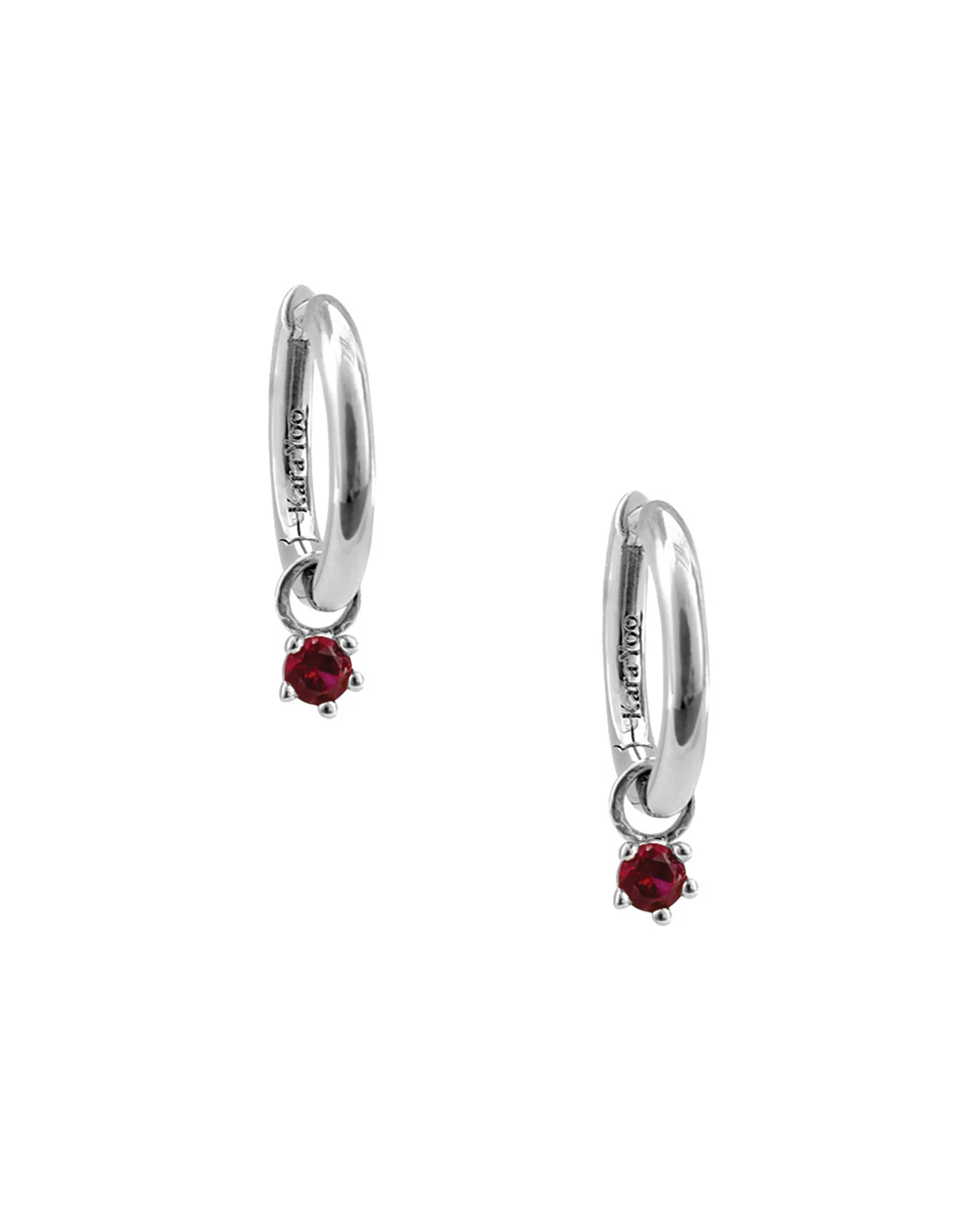 Birthstone Hoops
