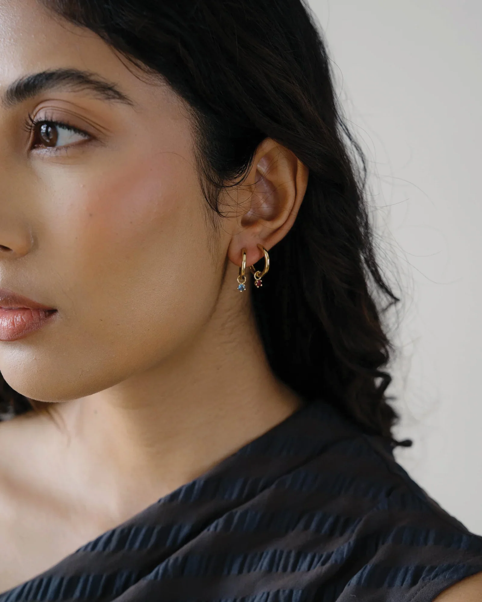 Birthstone Hoops - Image 2