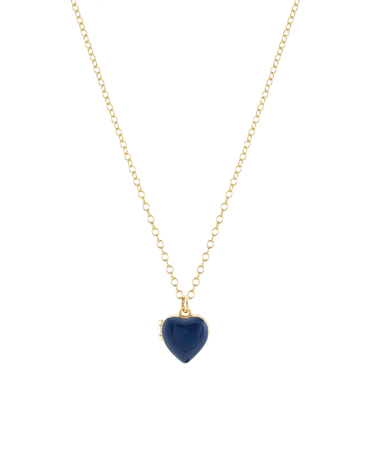 Enamel Heart Locket
