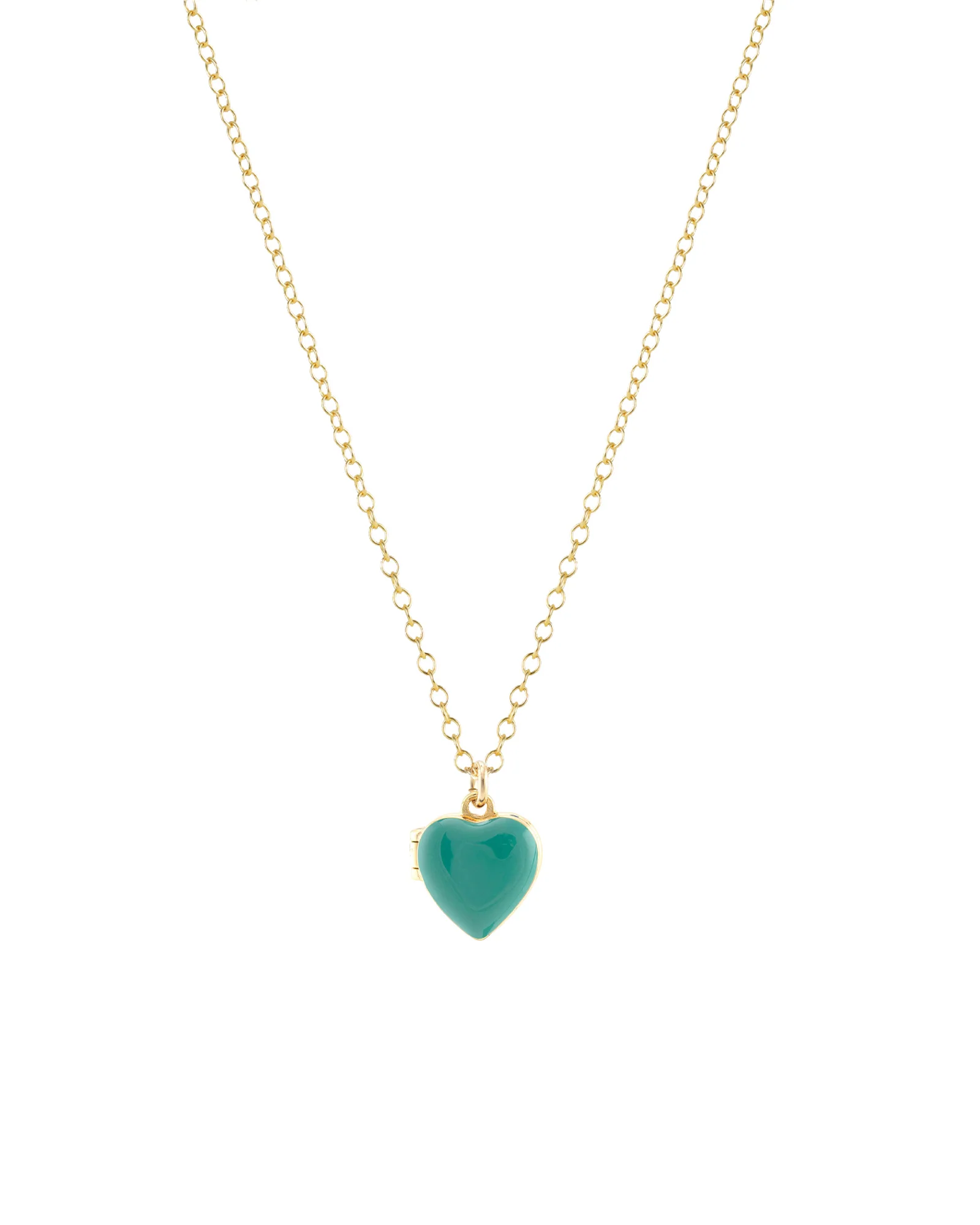 Enamel Heart Locket