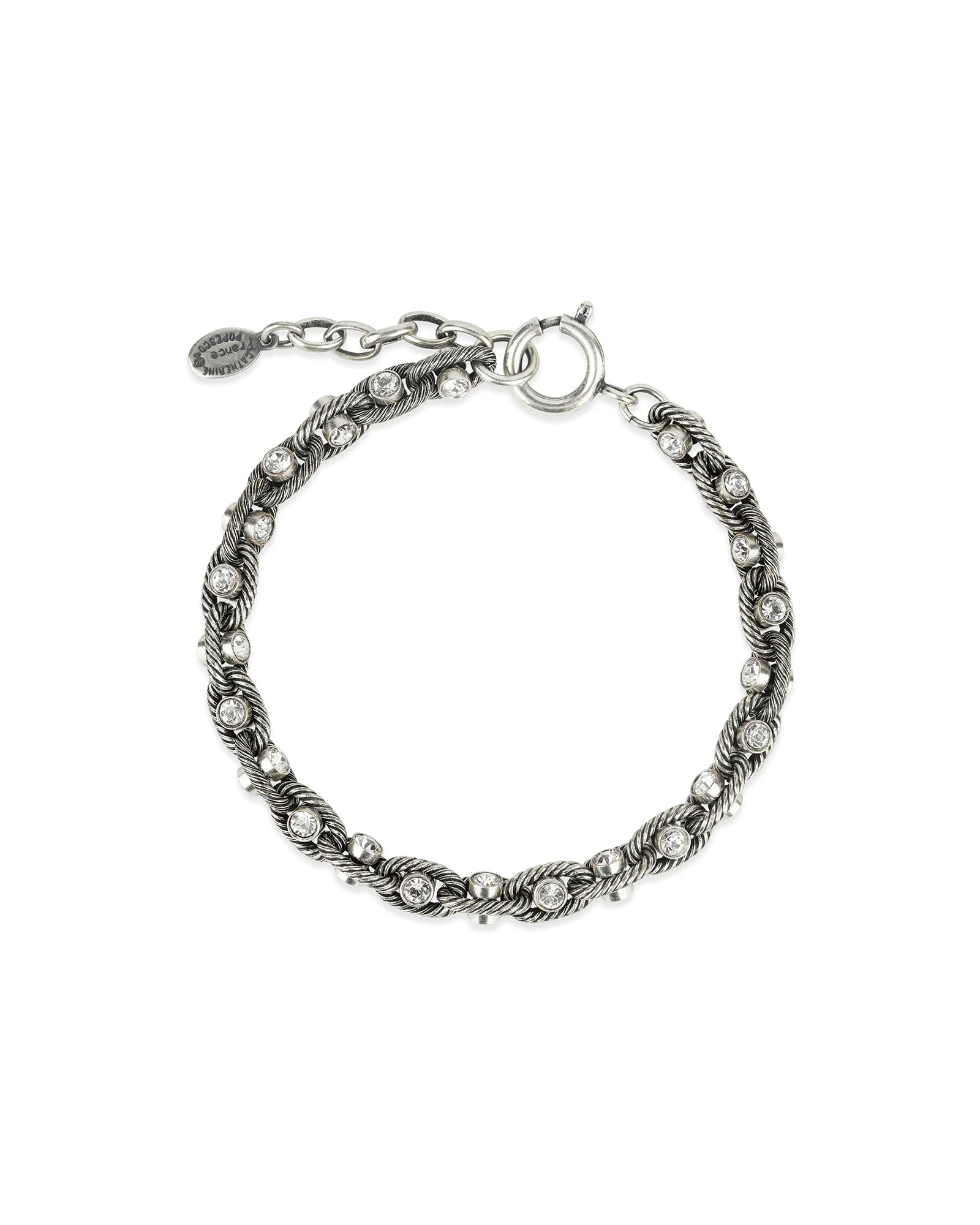 Crystal In Link Bracelet
