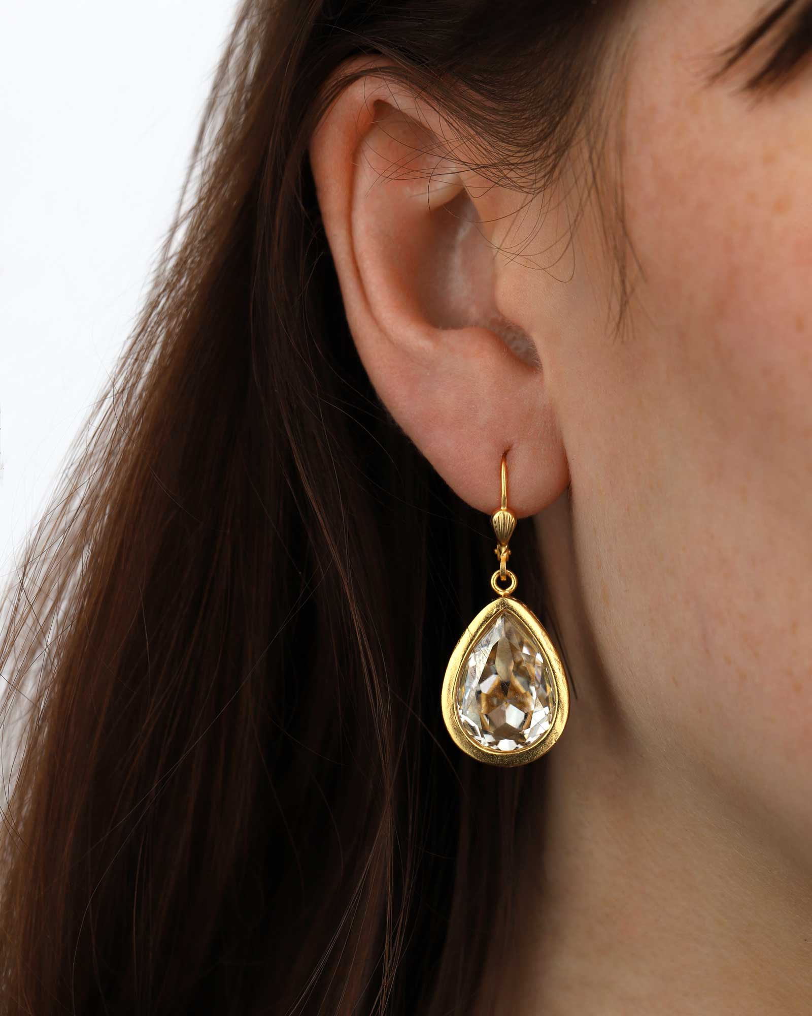 Large Teardrop Bezel Hooks - Image 2