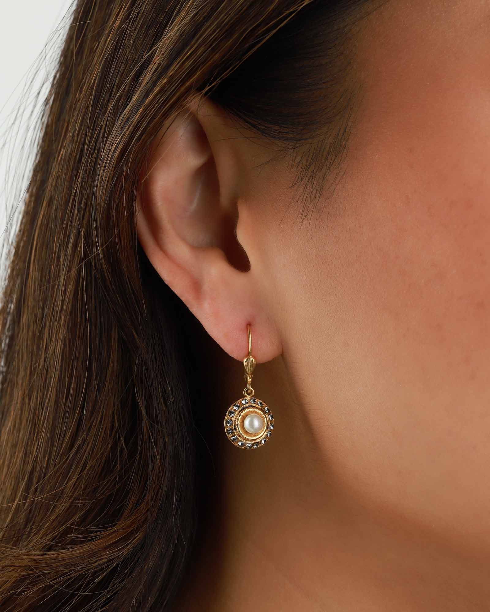 Round Halo Crystal Hooks | 12mm - Image 2