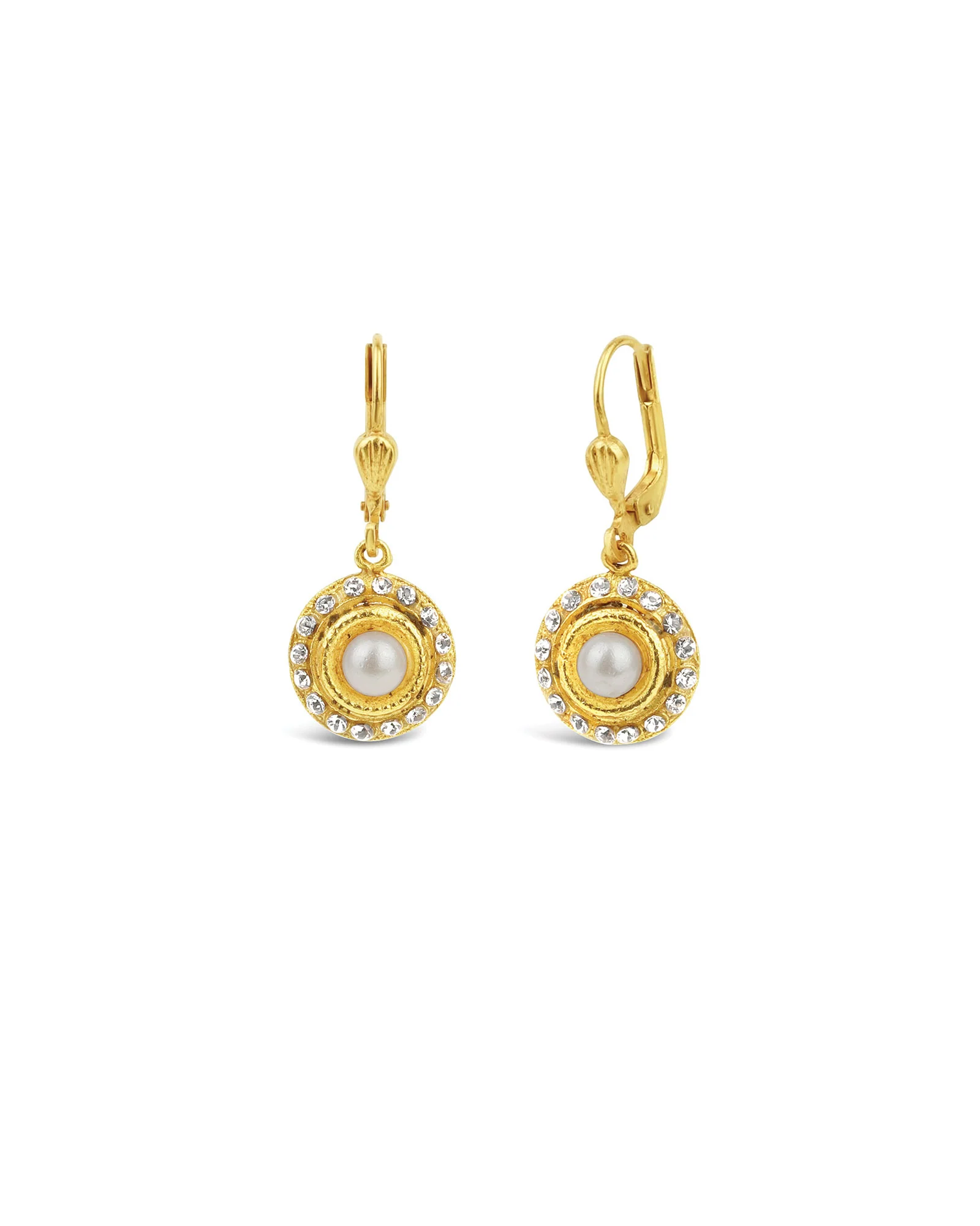 Round Halo Crystal Hooks | 12mm - Image 3