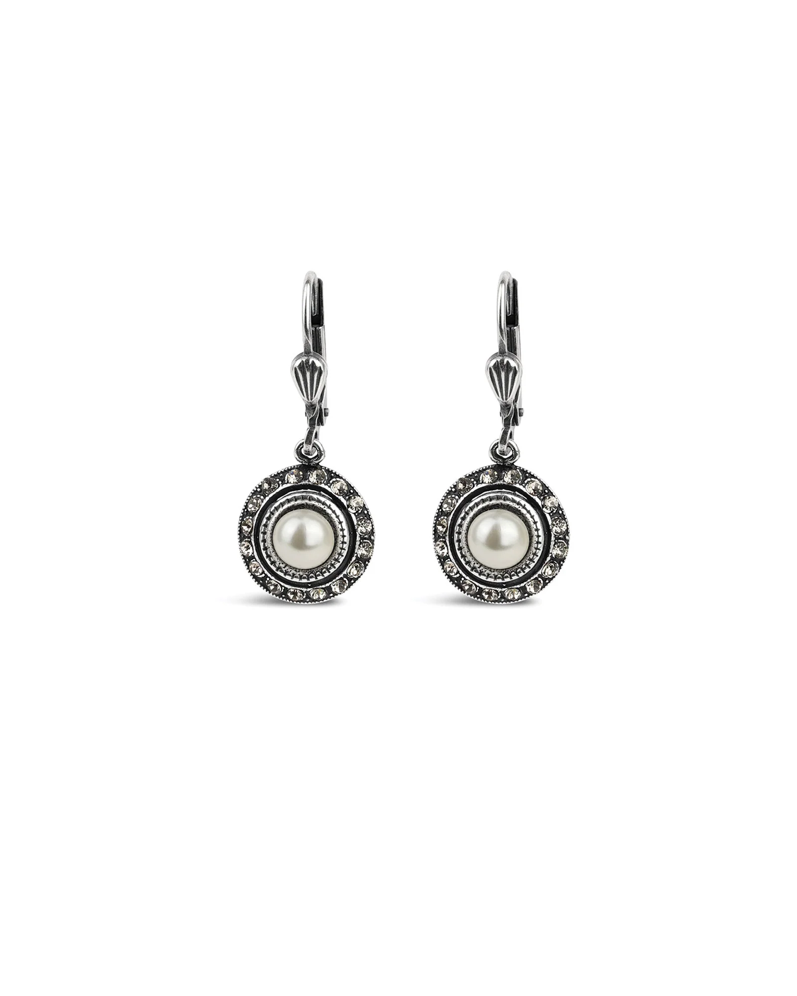 Round Halo Crystal Hooks | 12mm