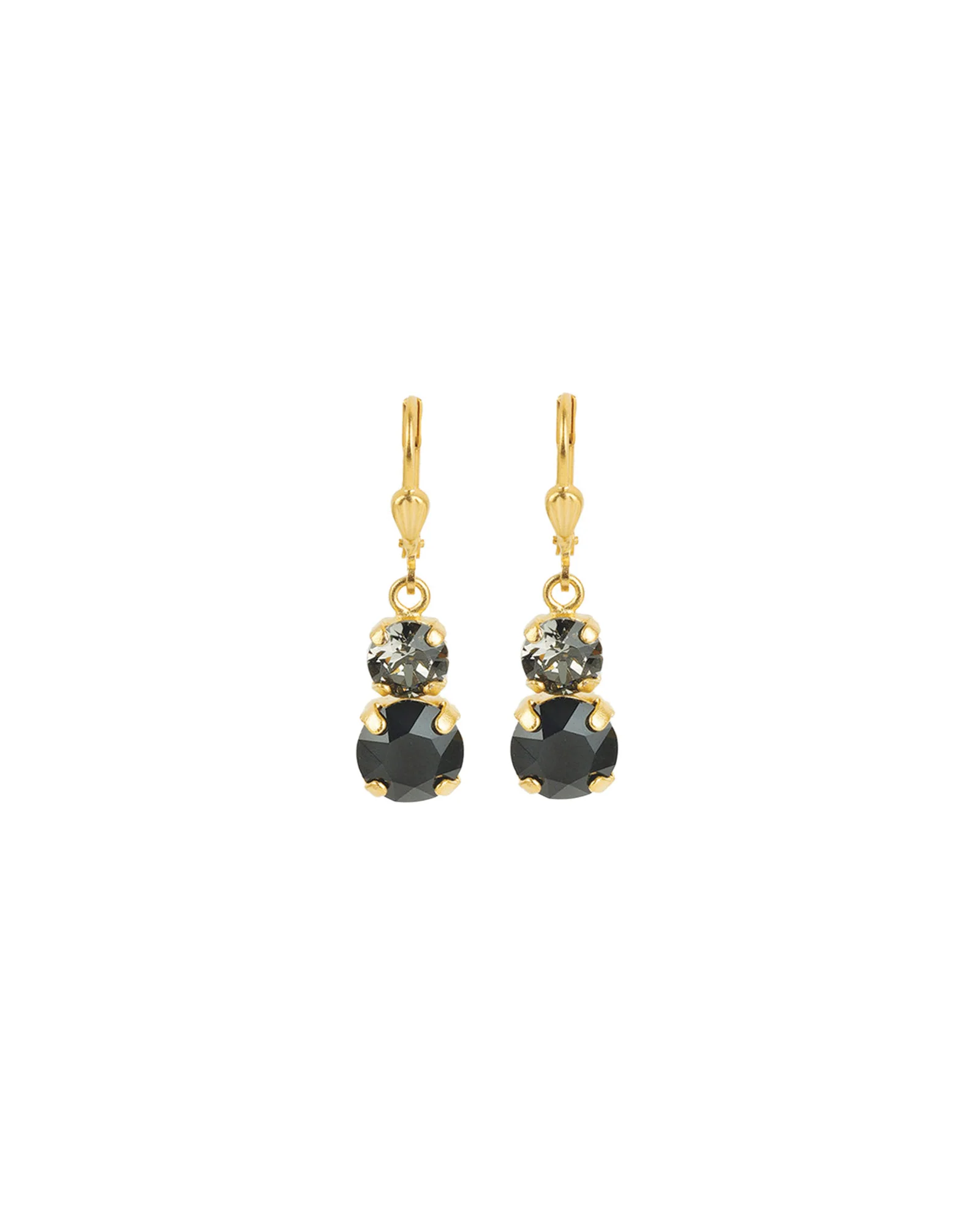 Graduated Round Crystal Hooks