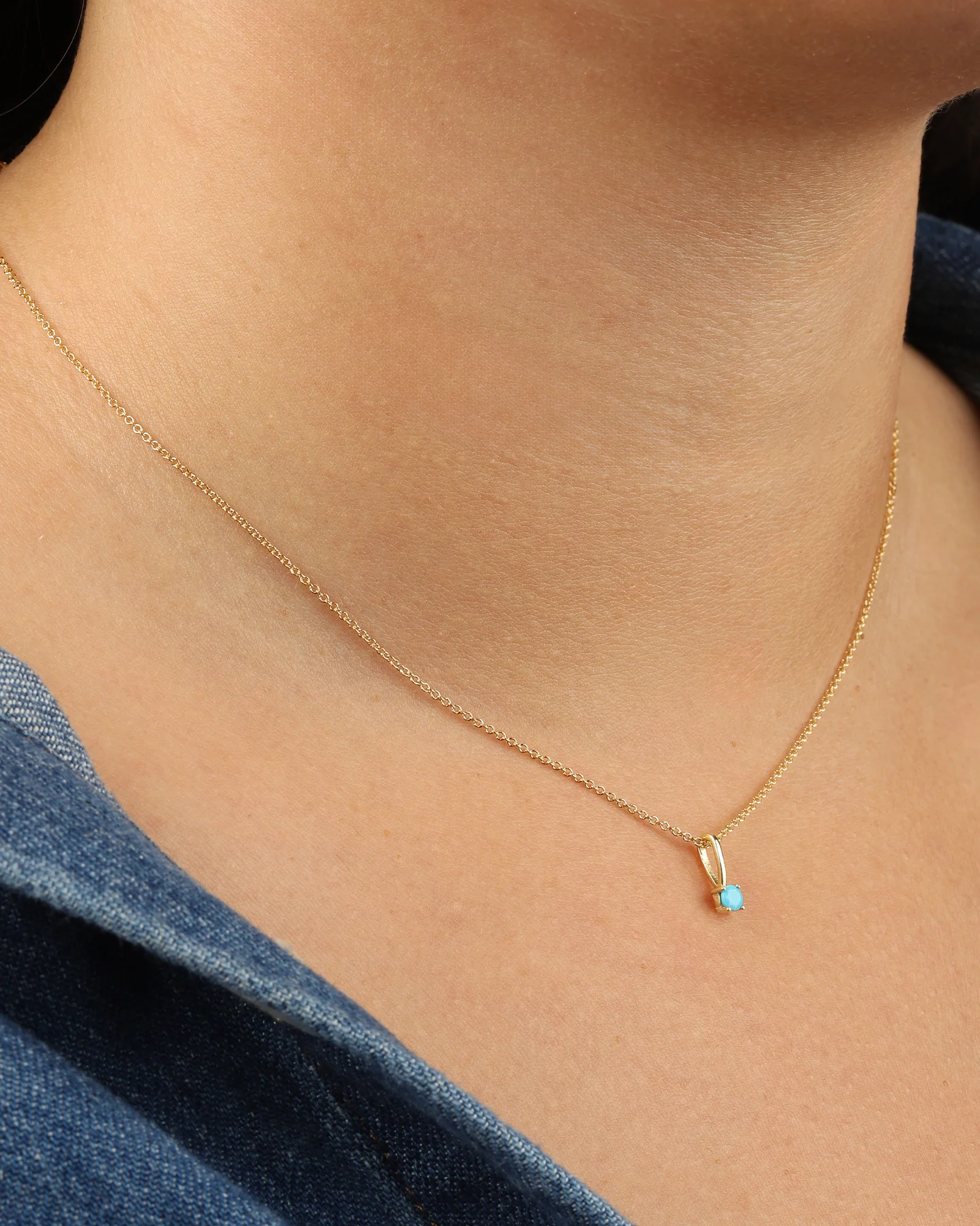 Birthstone Pendant Necklace - Image 2