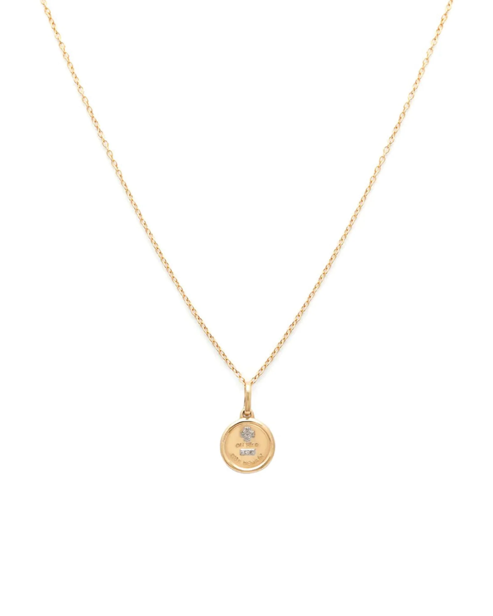 Love Token Necklace Round