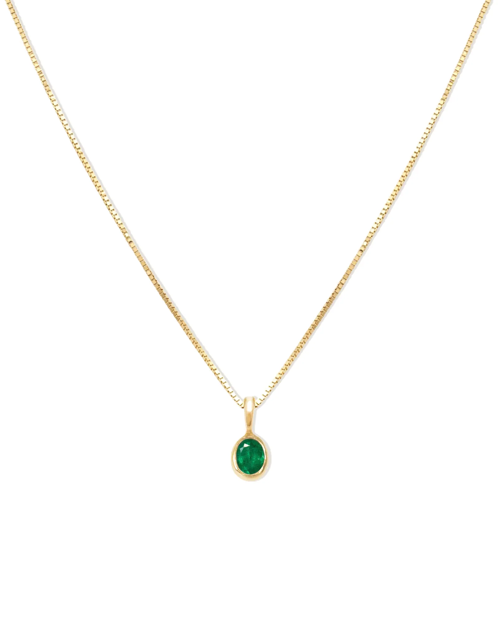 Petite Oval Necklace