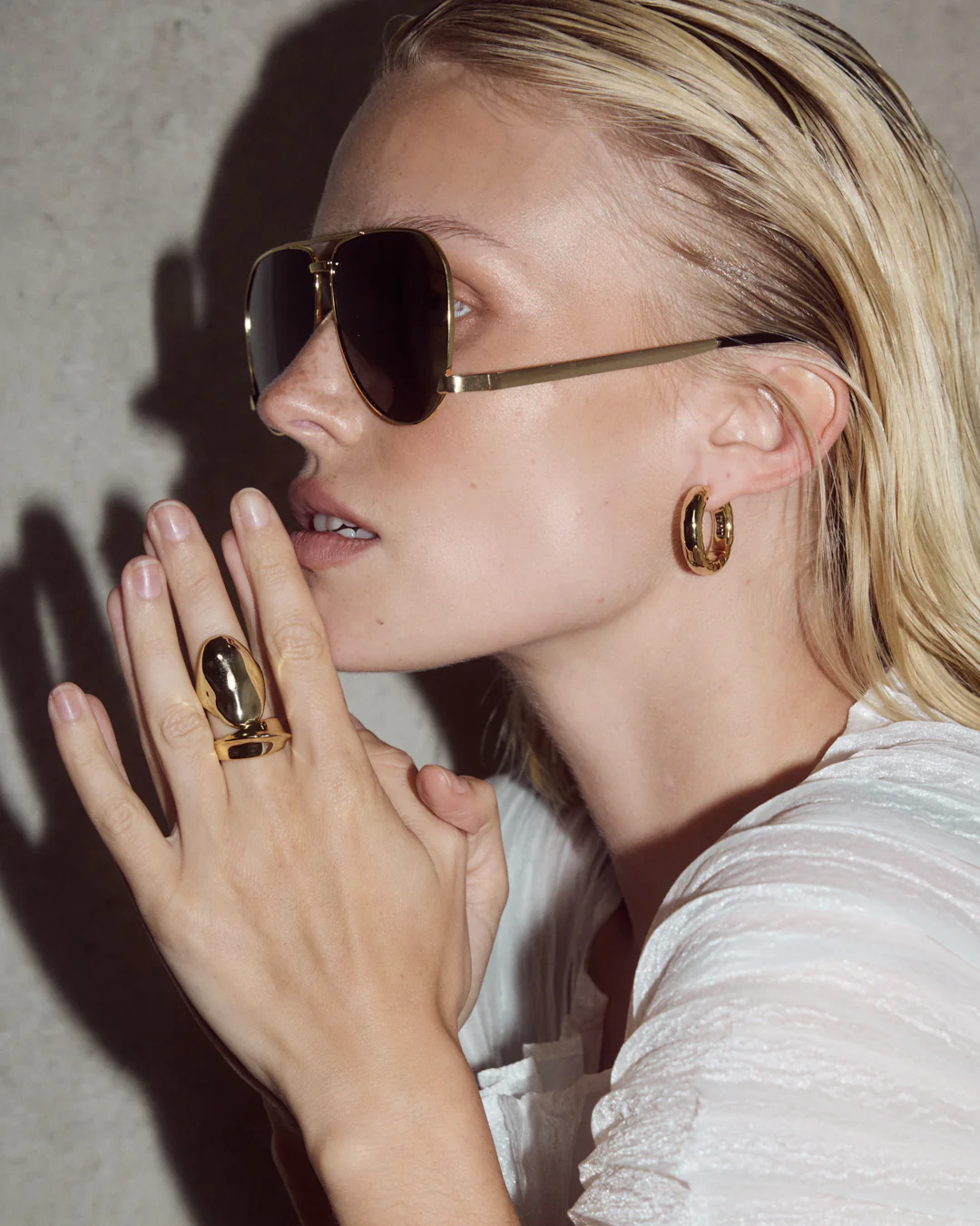 Liquid Metal Statement Ring - Image 2