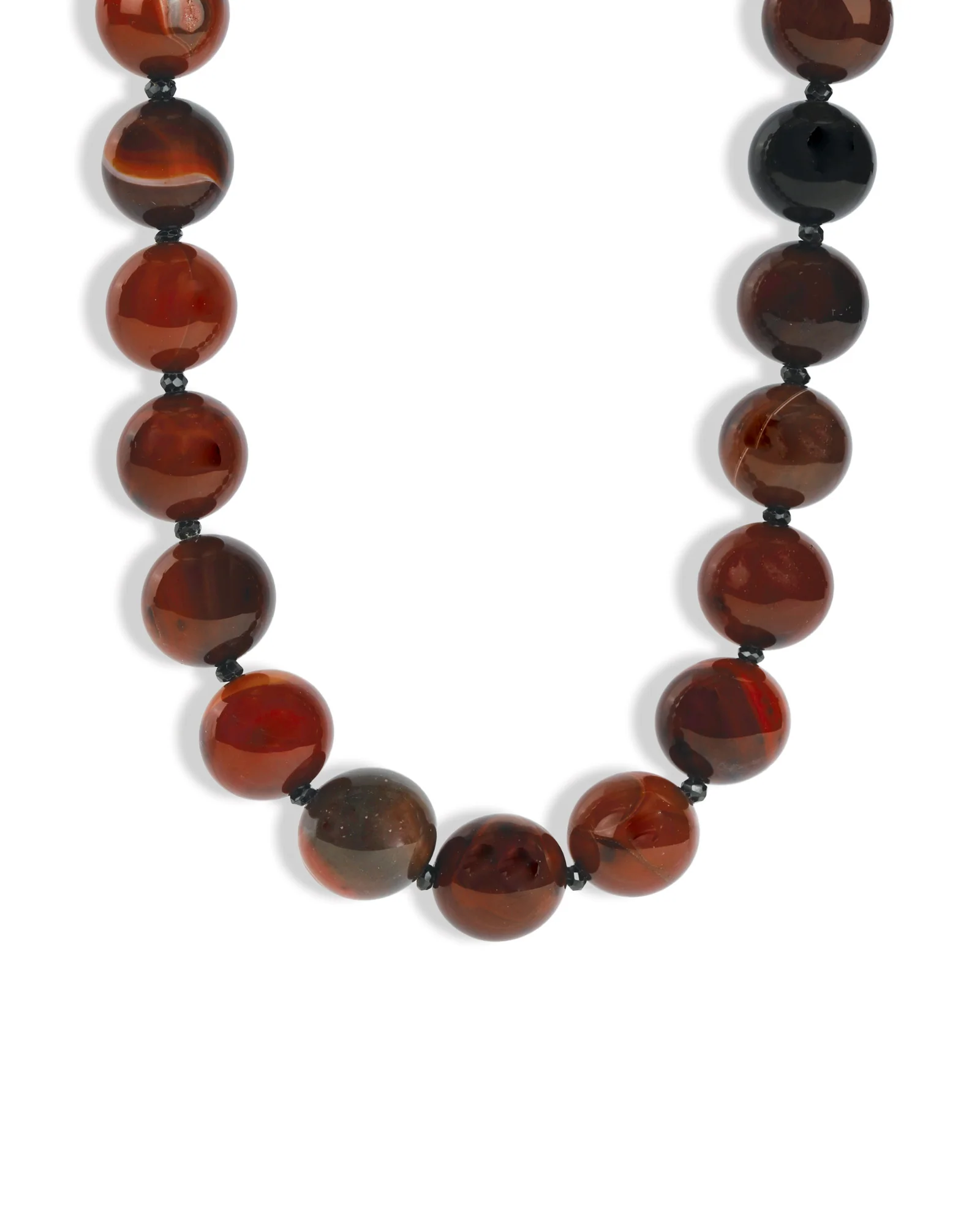 Dream Agate Chunky Beaded Necklace | 14mm