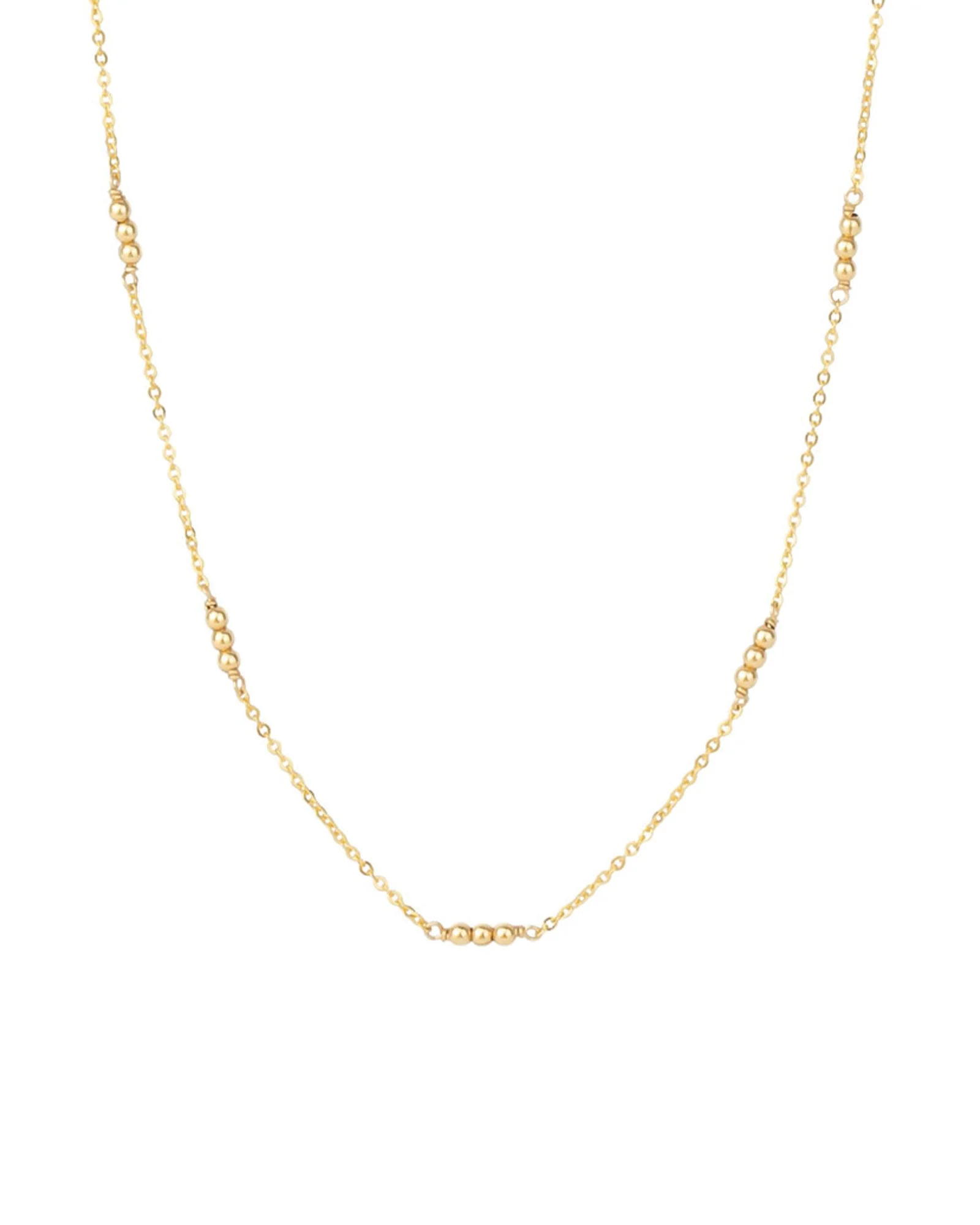 3 Bead Station Necklace - Image 6
