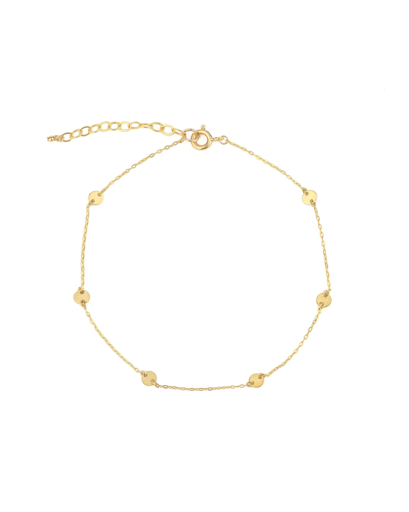 Coin Station Anklet