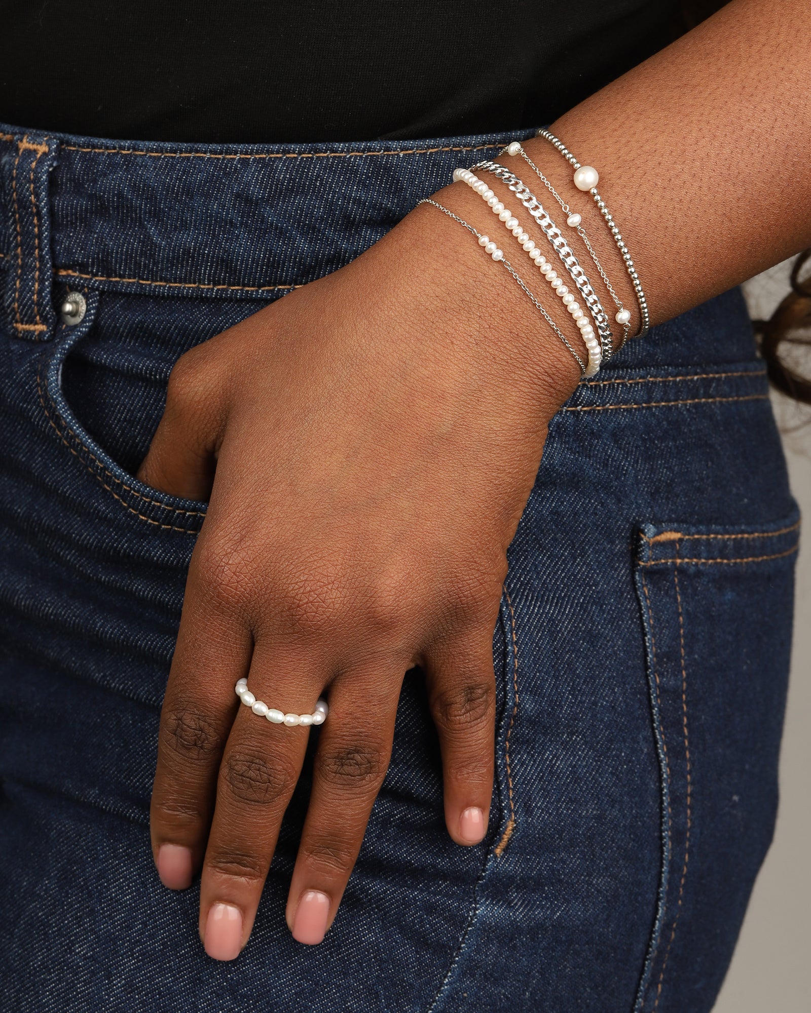 Curb Chain Bracelet | Medium - Image 4