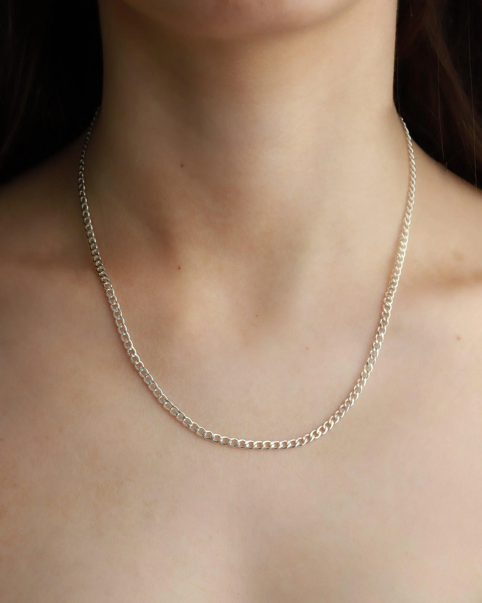 Curb Chain Necklace | Medium - Image 4