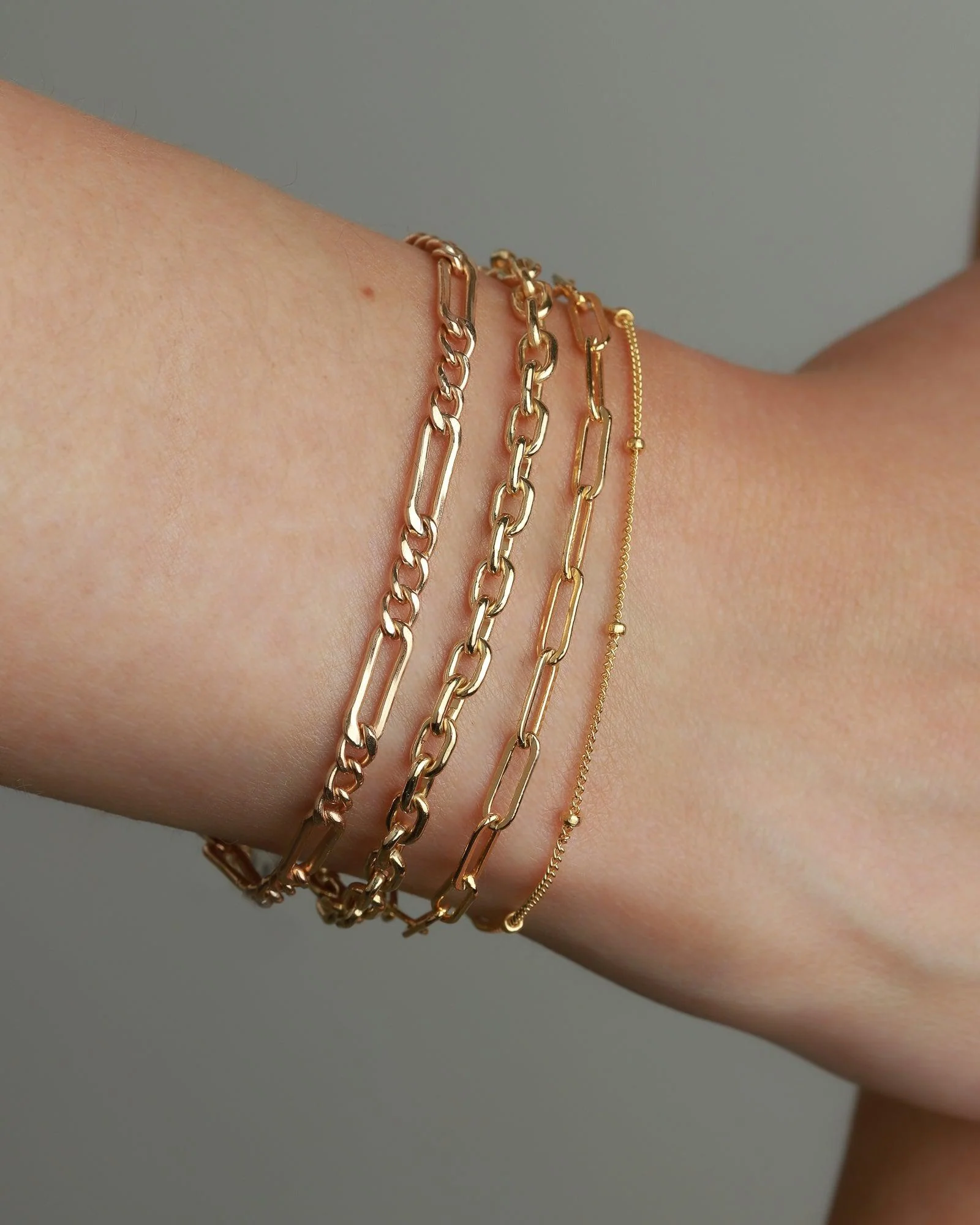 Figaro Chain Bracelet I XL - Image 2