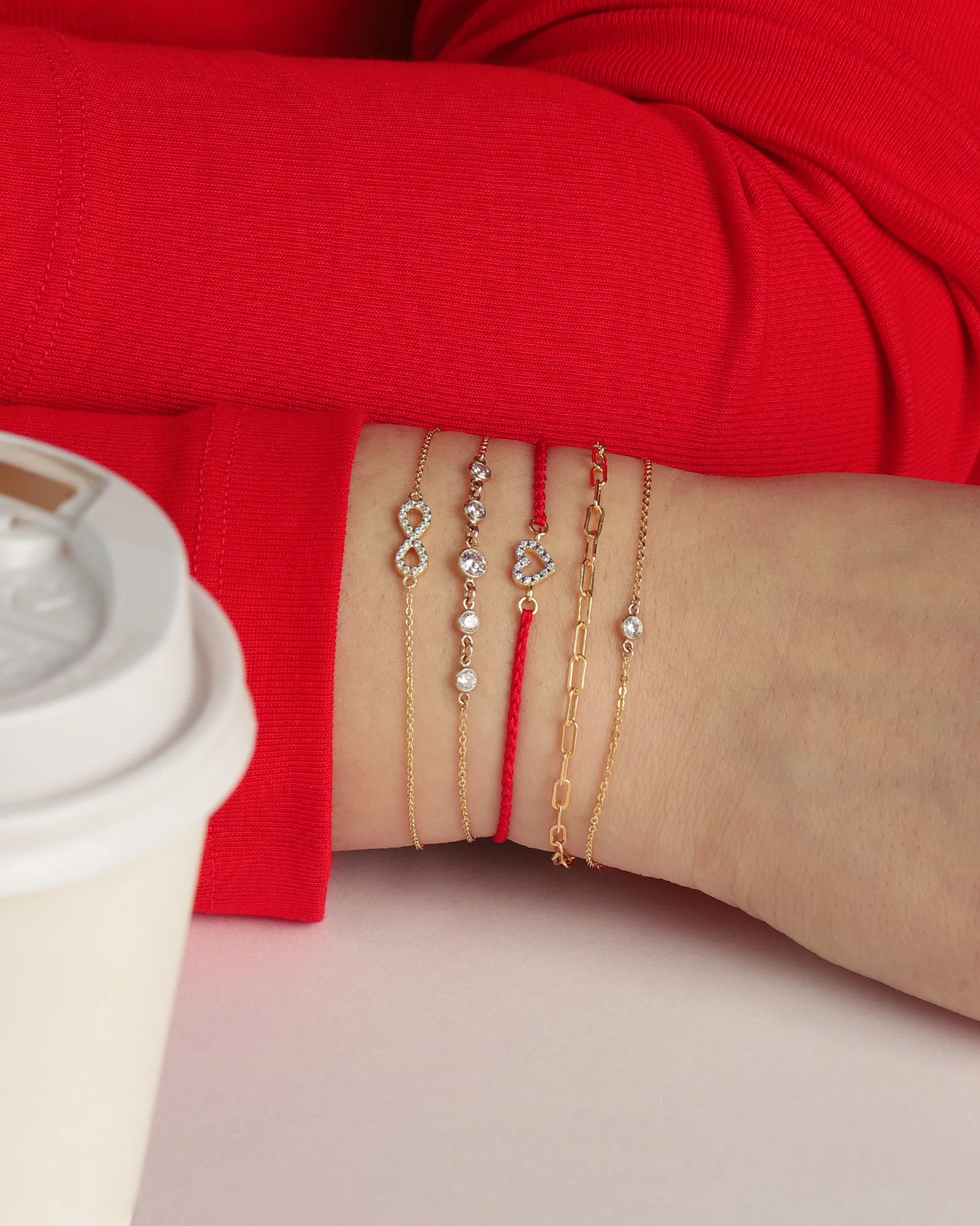 Paperclip Chain Bracelet | XS - Image 2