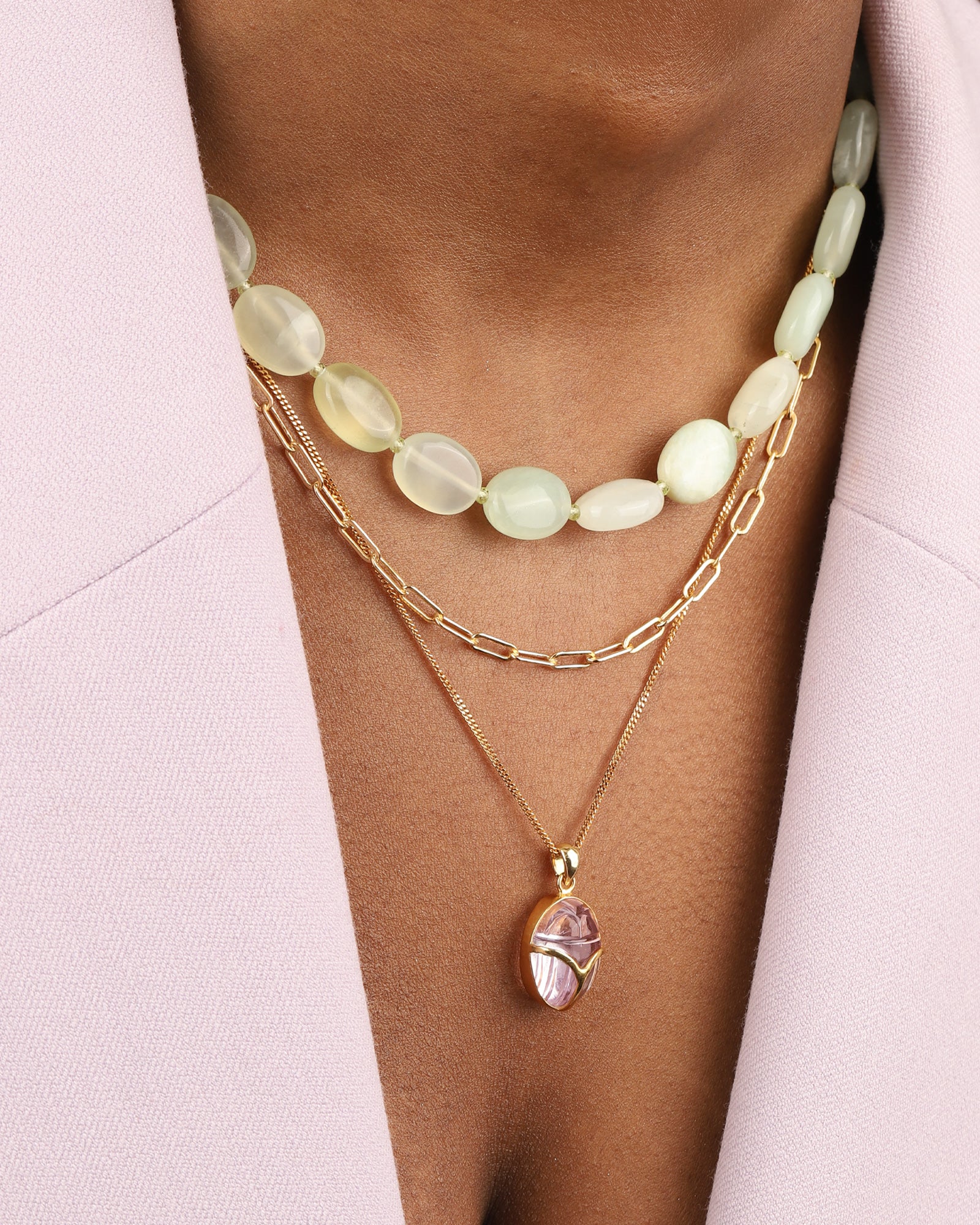 Paperclip Chain Necklace | Medium - Image 3