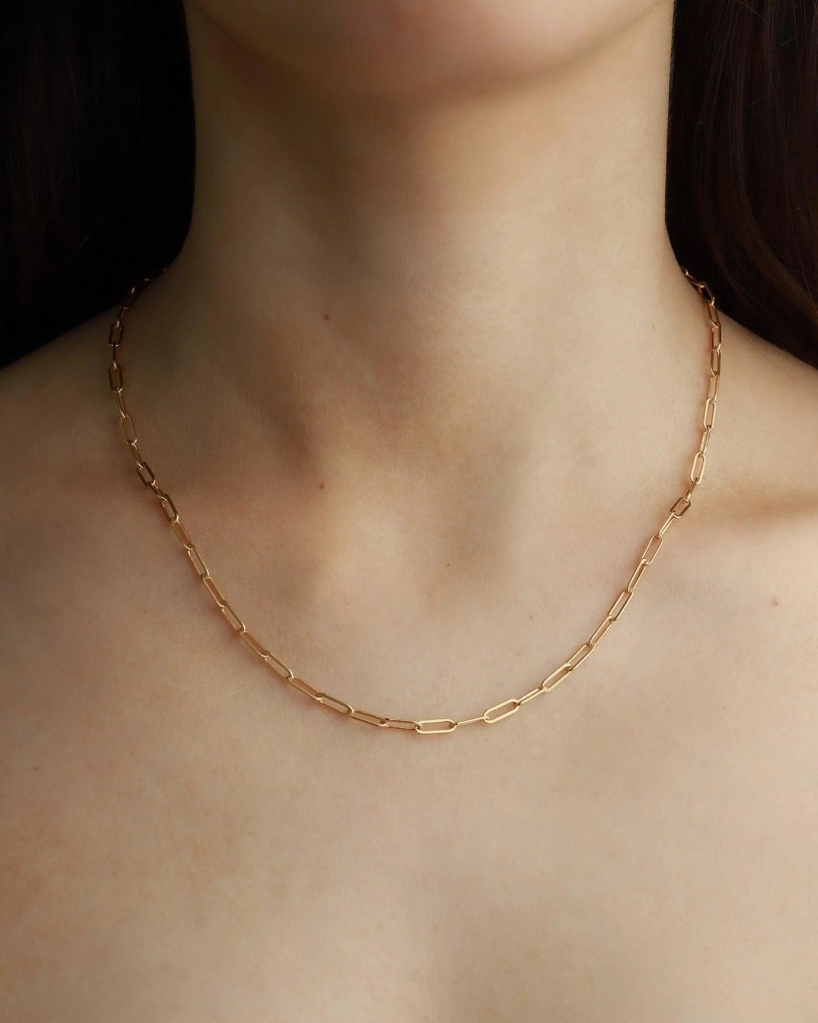 Paperclip Chain Necklace | Medium - Image 4