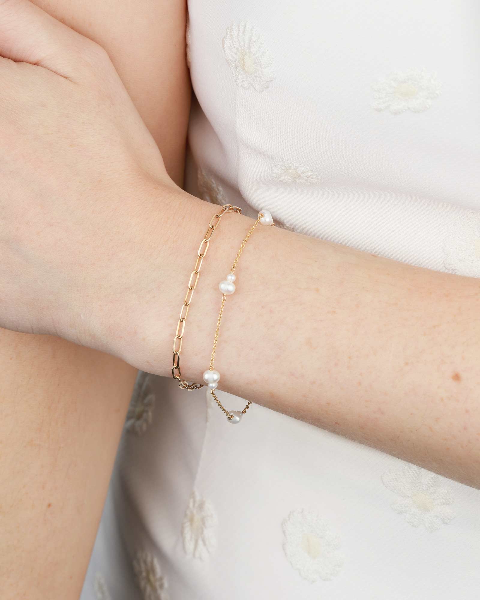 Double Station Pearl Bracelet - Image 2