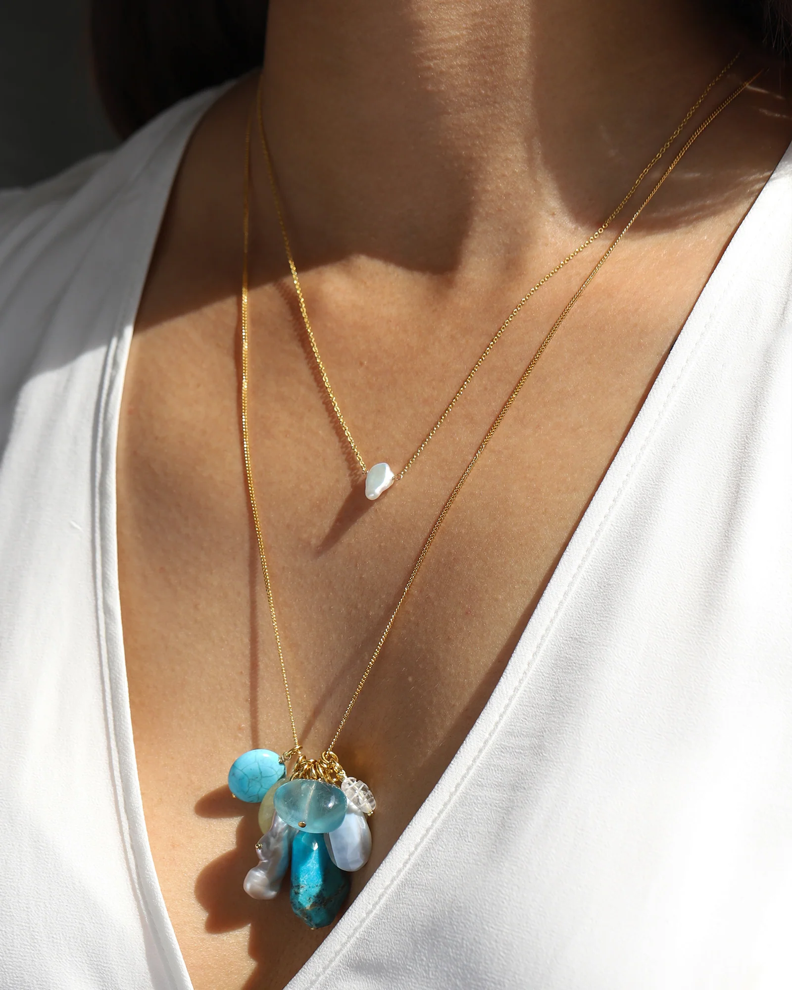 Keishi Pearl Necklace - Image 2