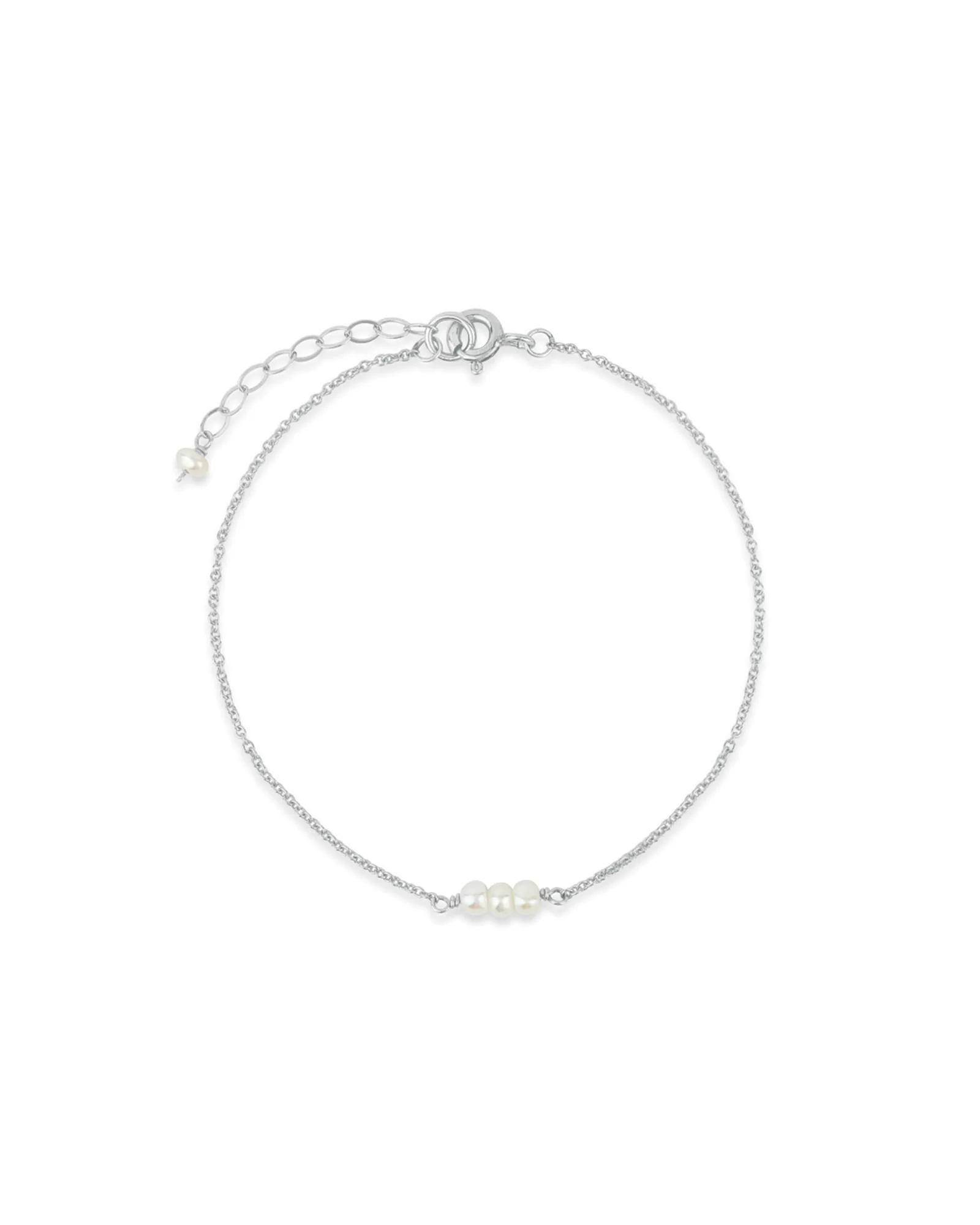 Three Pearl Bracelet
