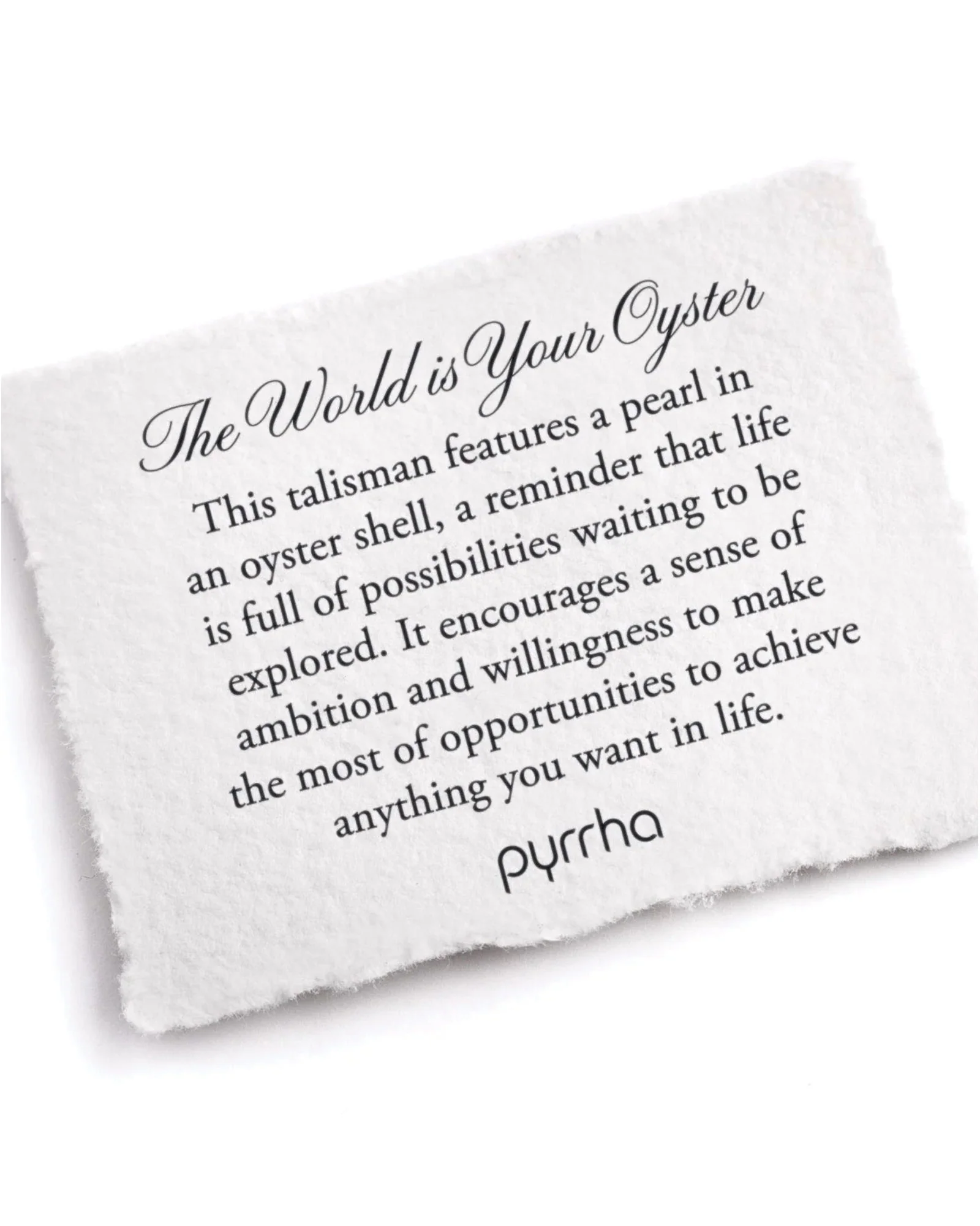 The World is Your Oyster Talisman - Image 2