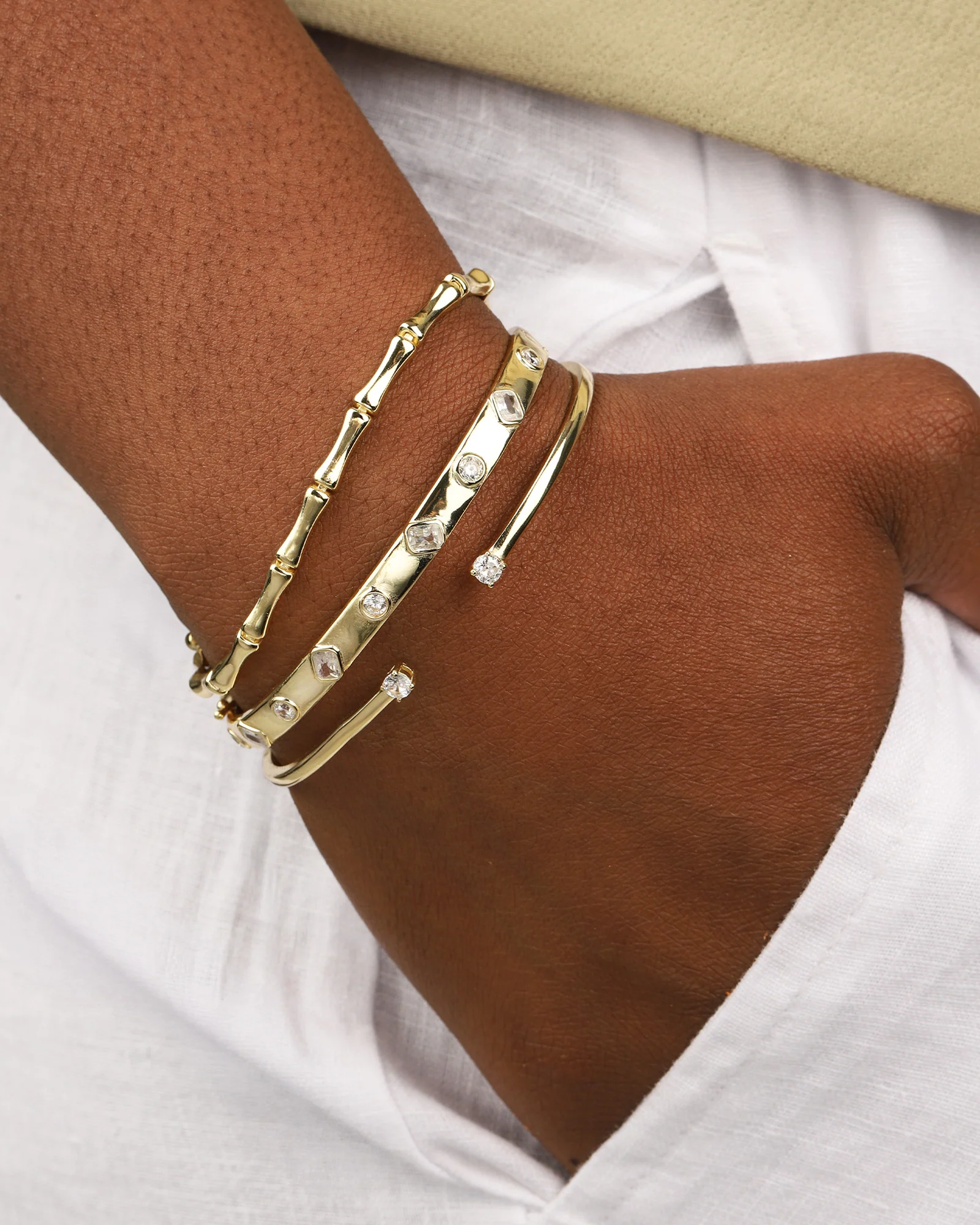 Bamboo Link Bracelet - Image 2