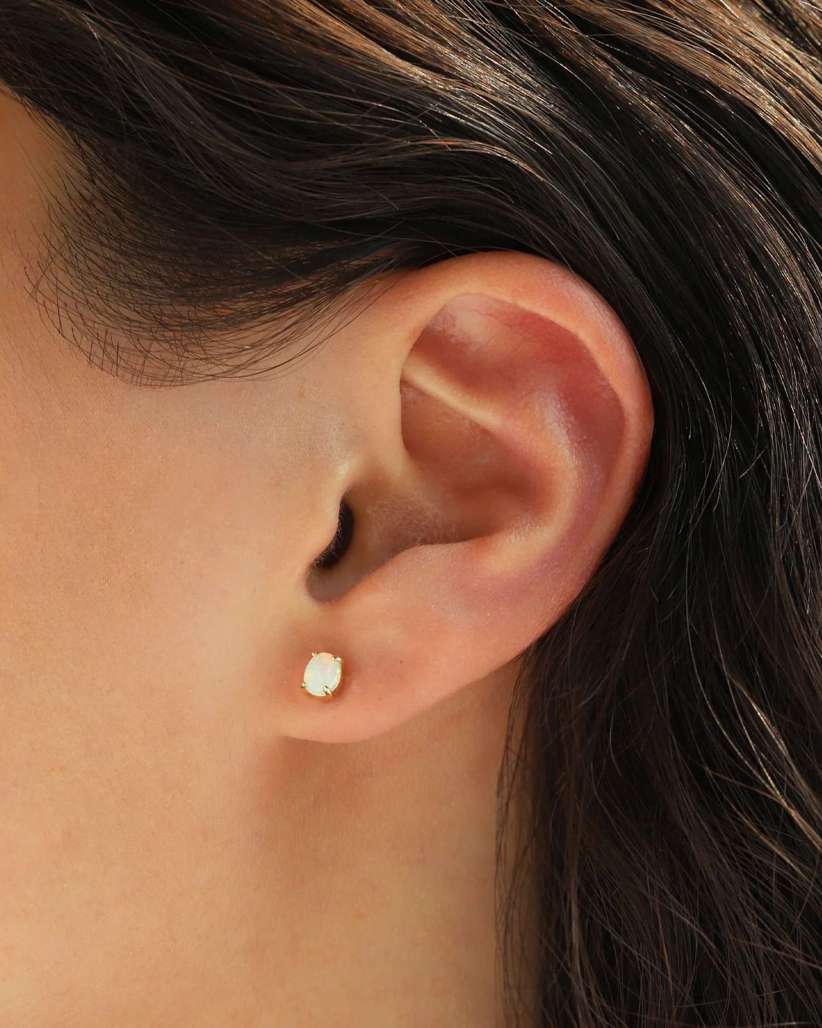 Birthstone Mix Shape CZ Studs - Image 2
