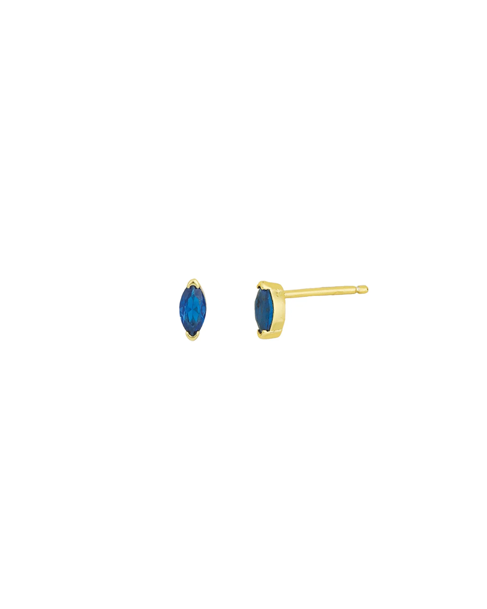 Birthstone Mix Shape CZ Studs