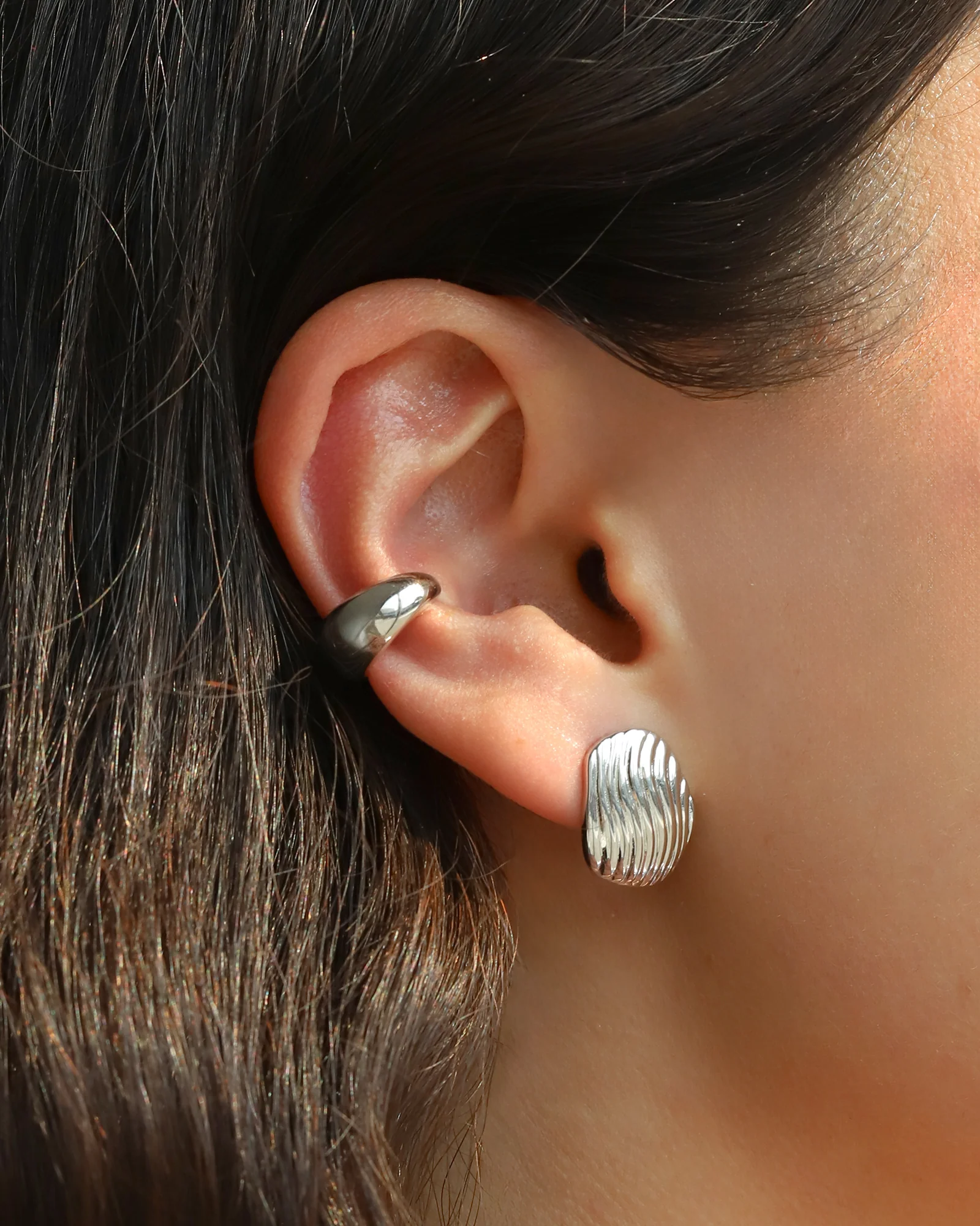 Chunky Dome Ear Cuff - Image 3