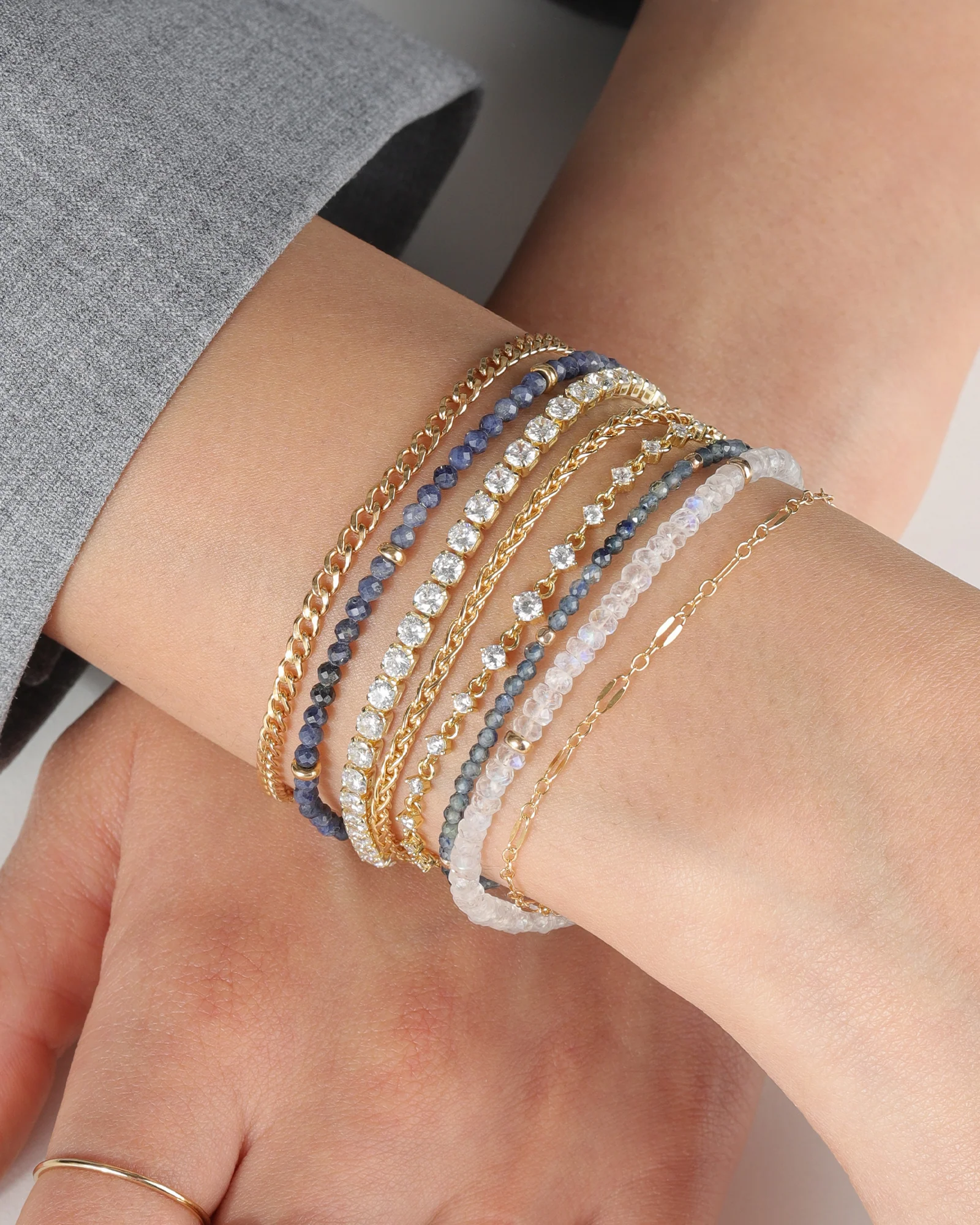 CZ Tennis Bracelet - Image 2