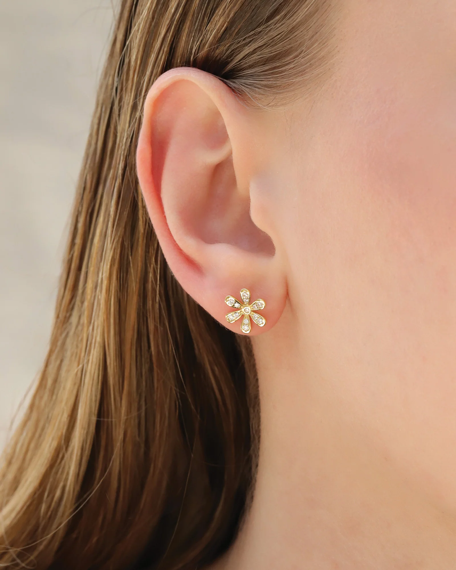 Daisy CZ Studs - Image 2