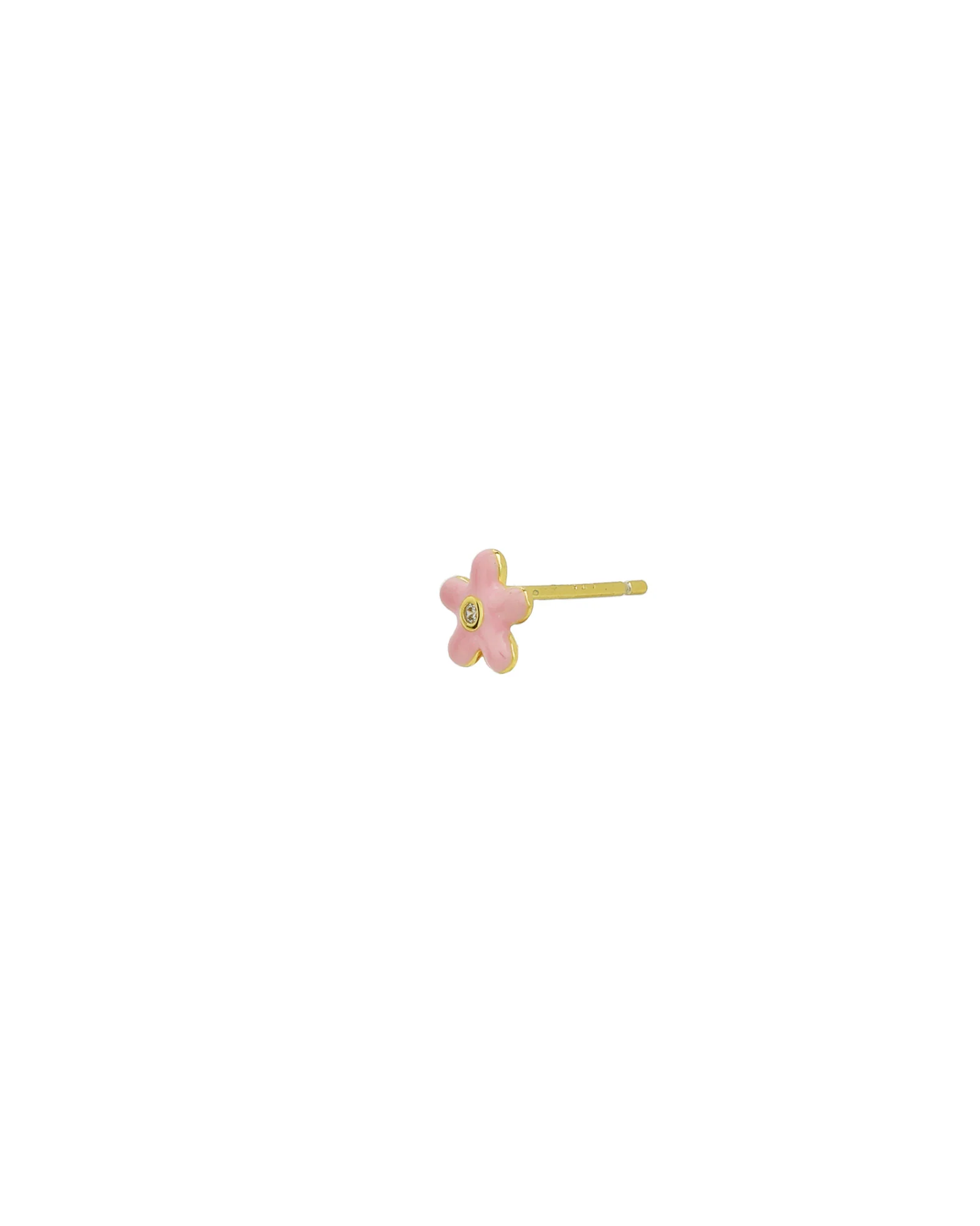 Daisy Enamel CZ Single Stud - Image 3