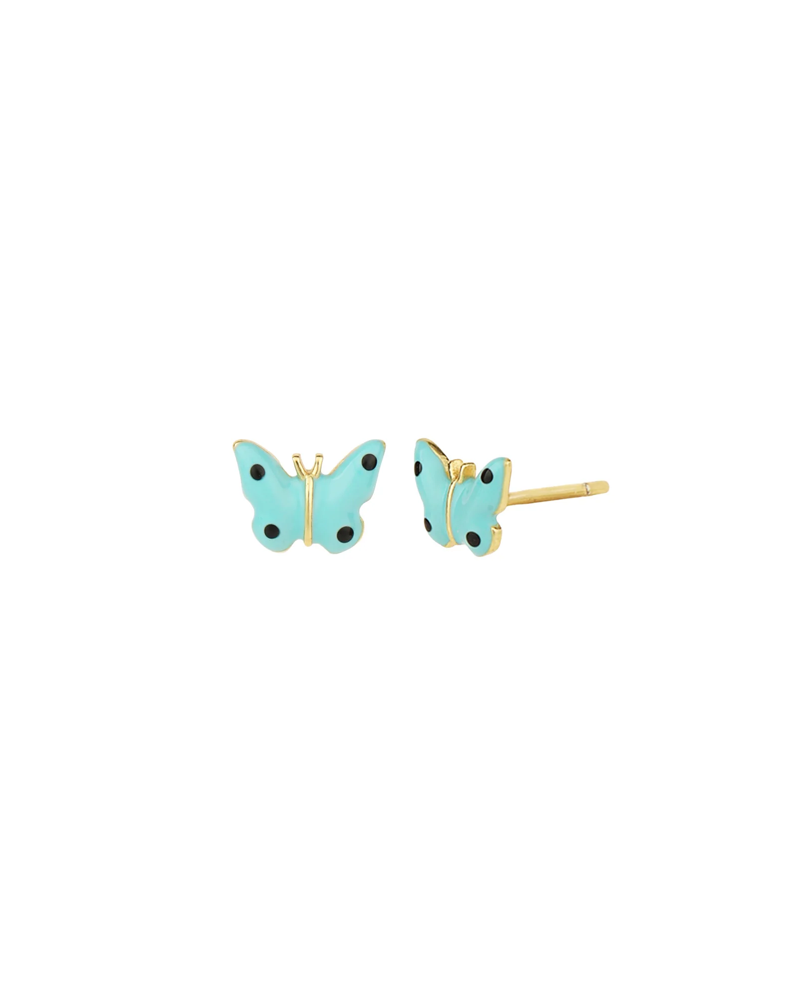 Enamel Butterfly Studs