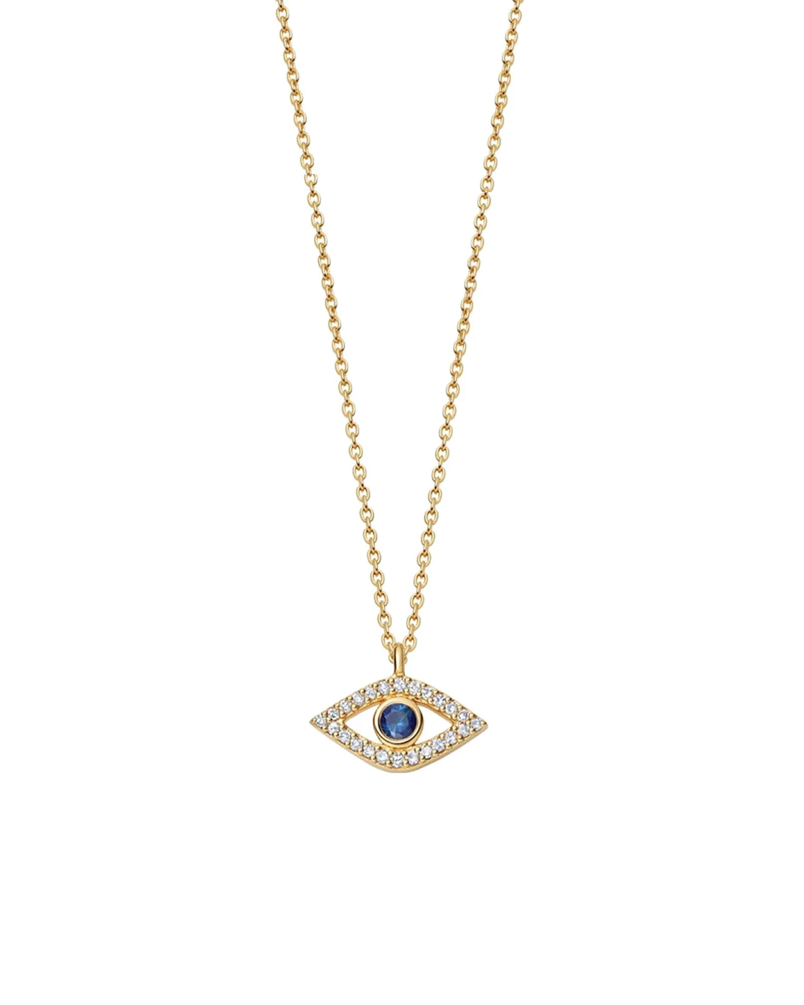 Evil Eye CZ Necklace