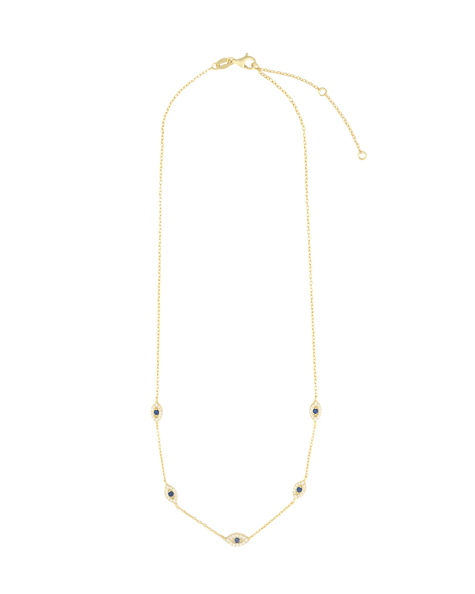 Evil Eye Station Necklace - Image 3