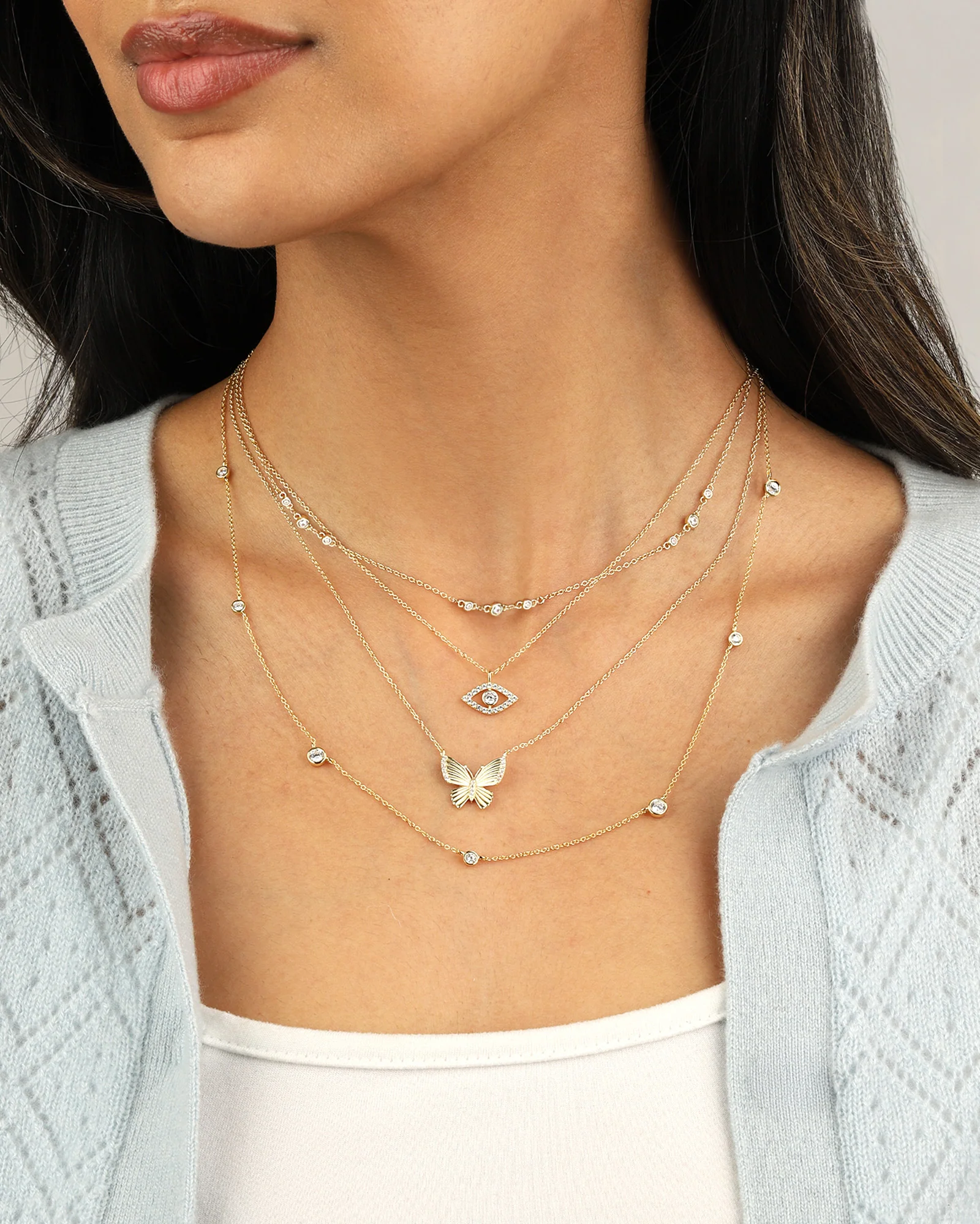 Glimmer Wing Necklace - Image 2