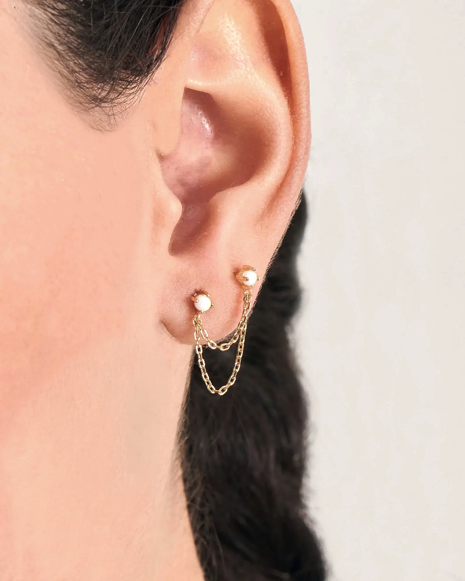 Opal Chain Single Stud - Image 2