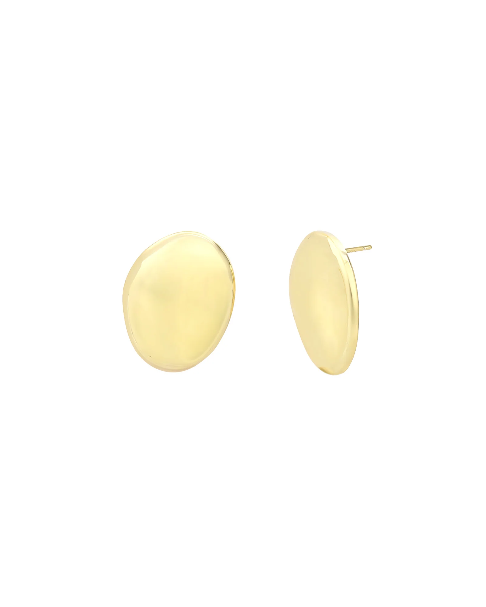 Organic Oval Studs