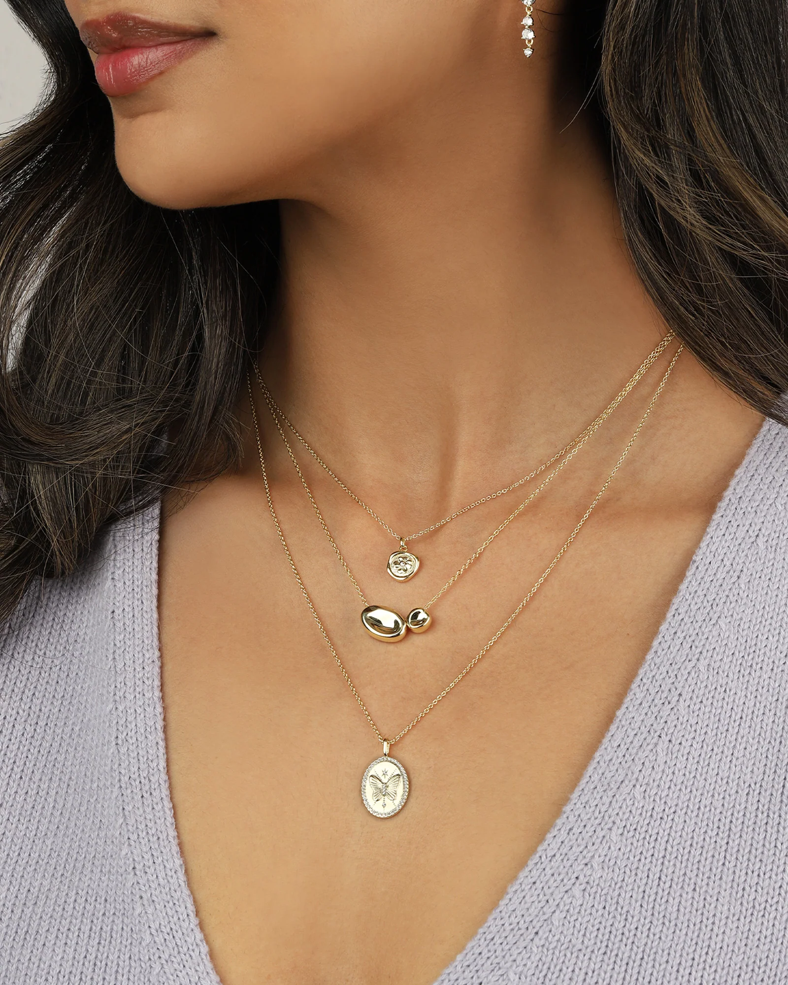 Bloom Medallion Necklace - Image 2