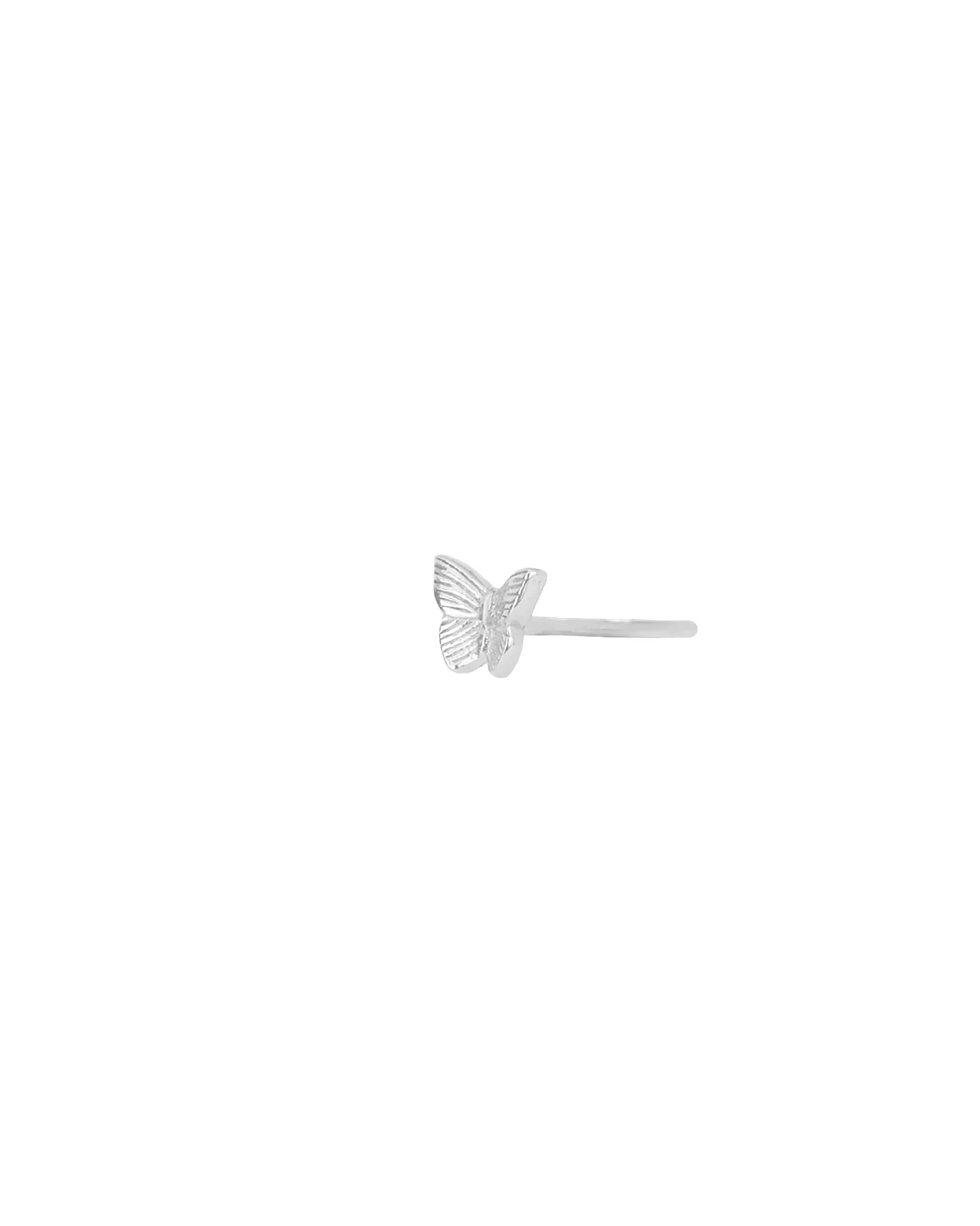 Small Butterfly Single Stud - Image 3