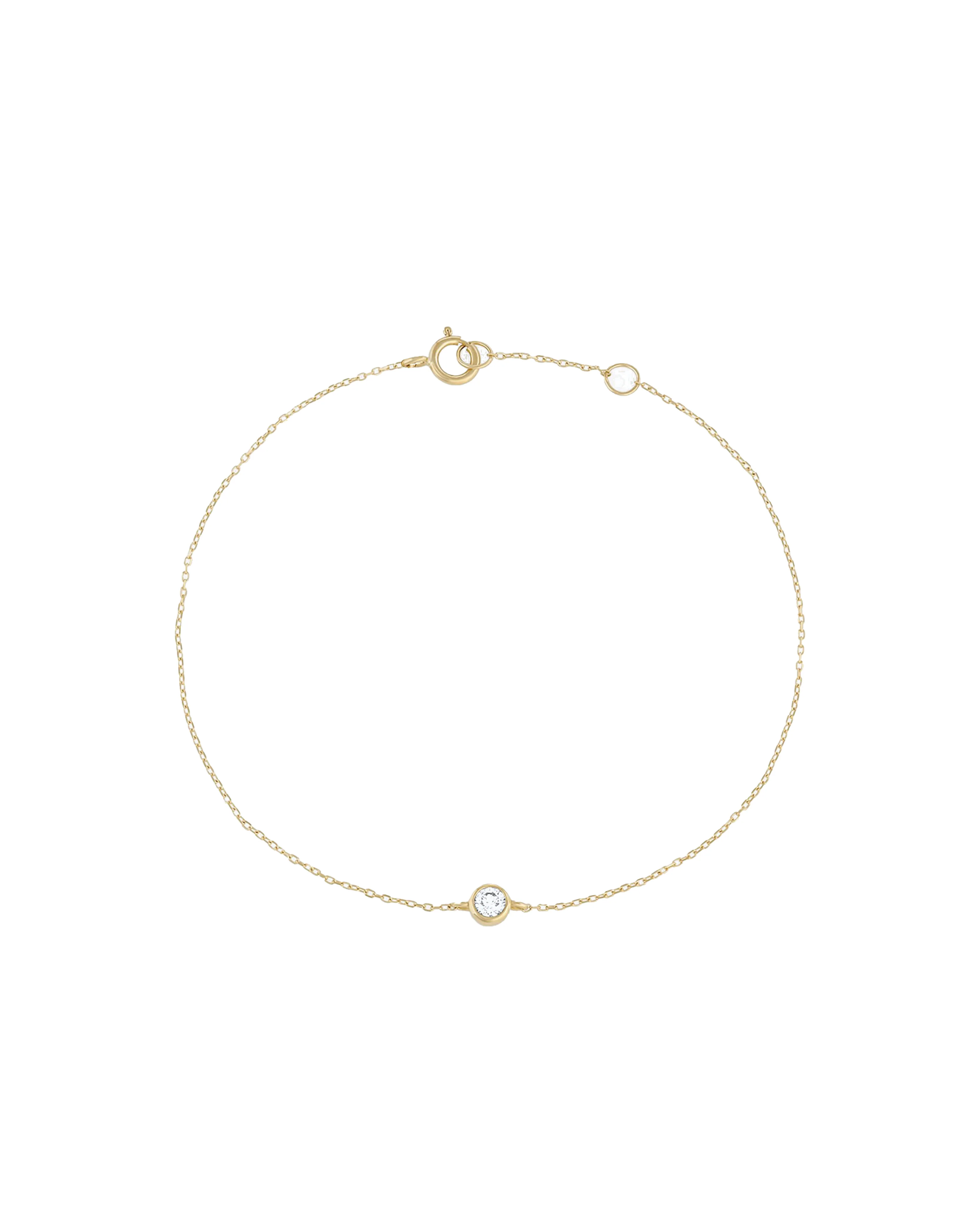 Solitaire Bezel Bracelet