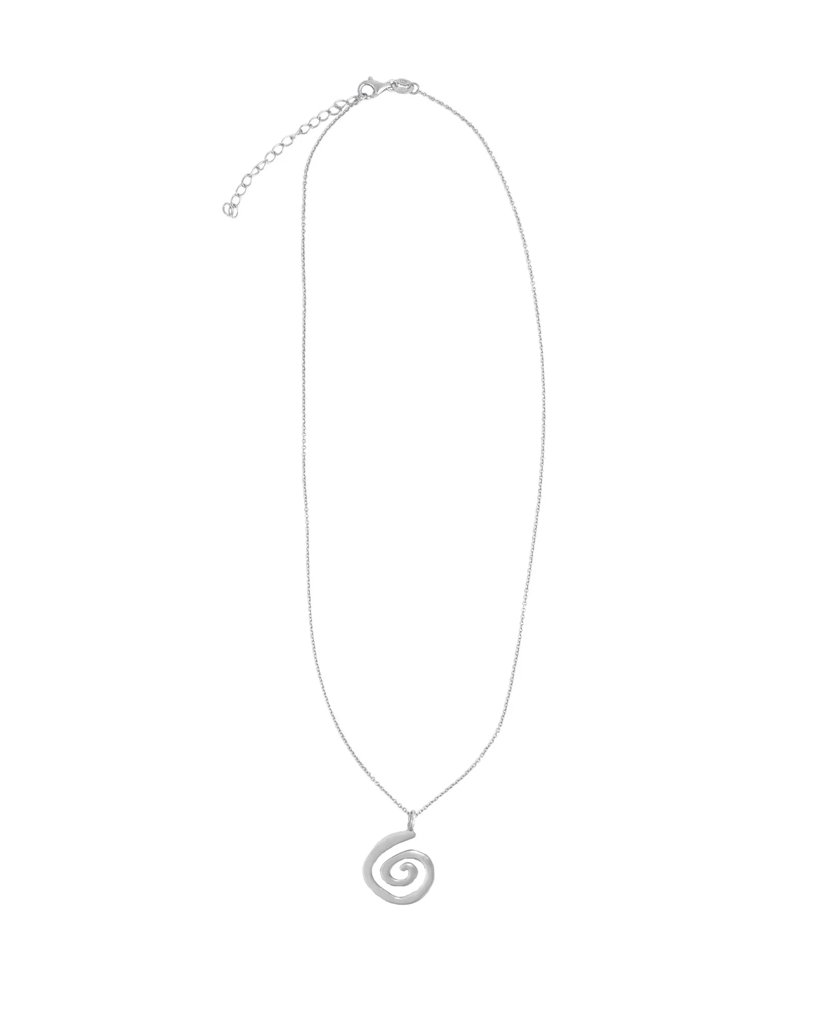 Swirl Drop Necklace - Image 3