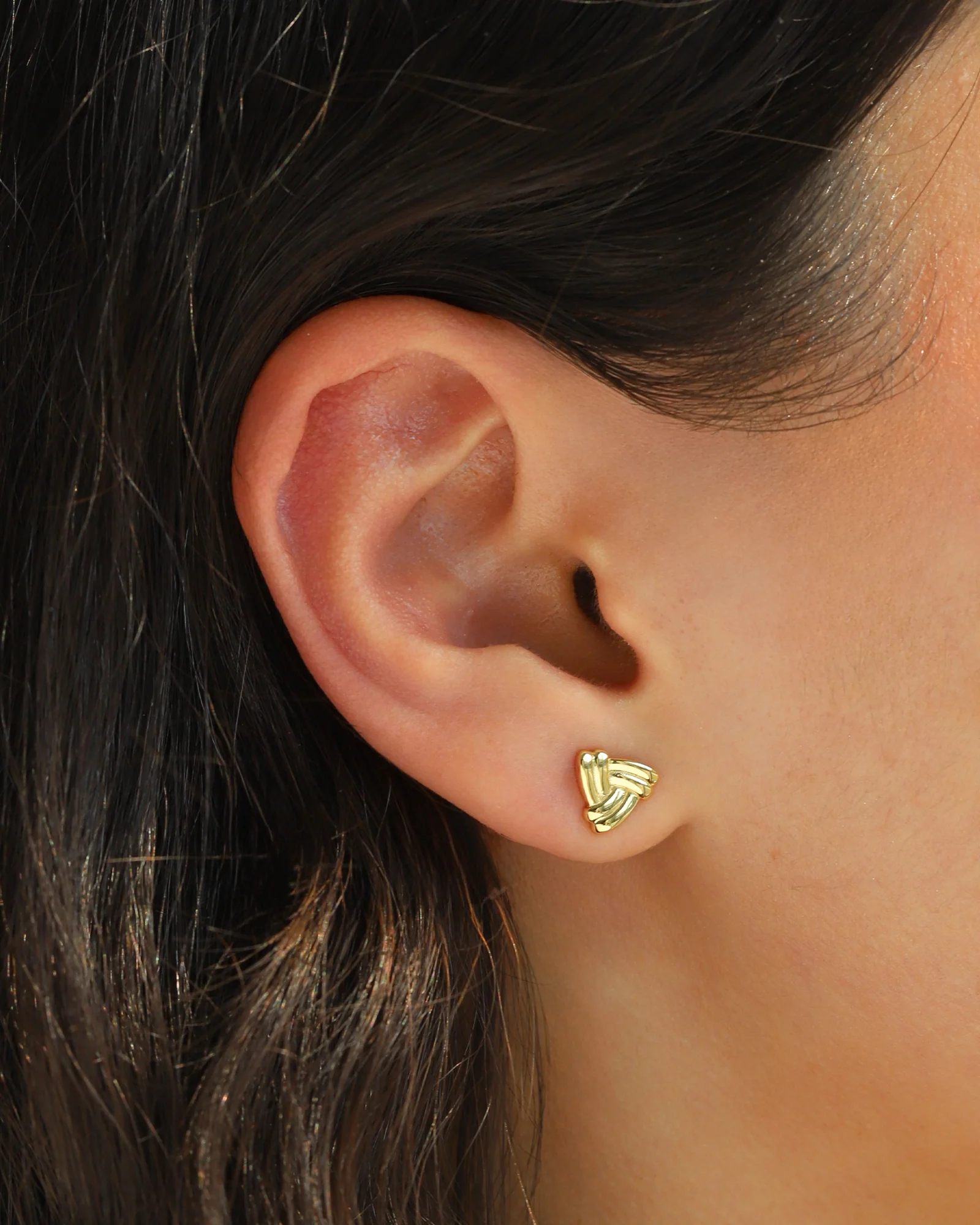 Triangle Knot Studs - Image 2