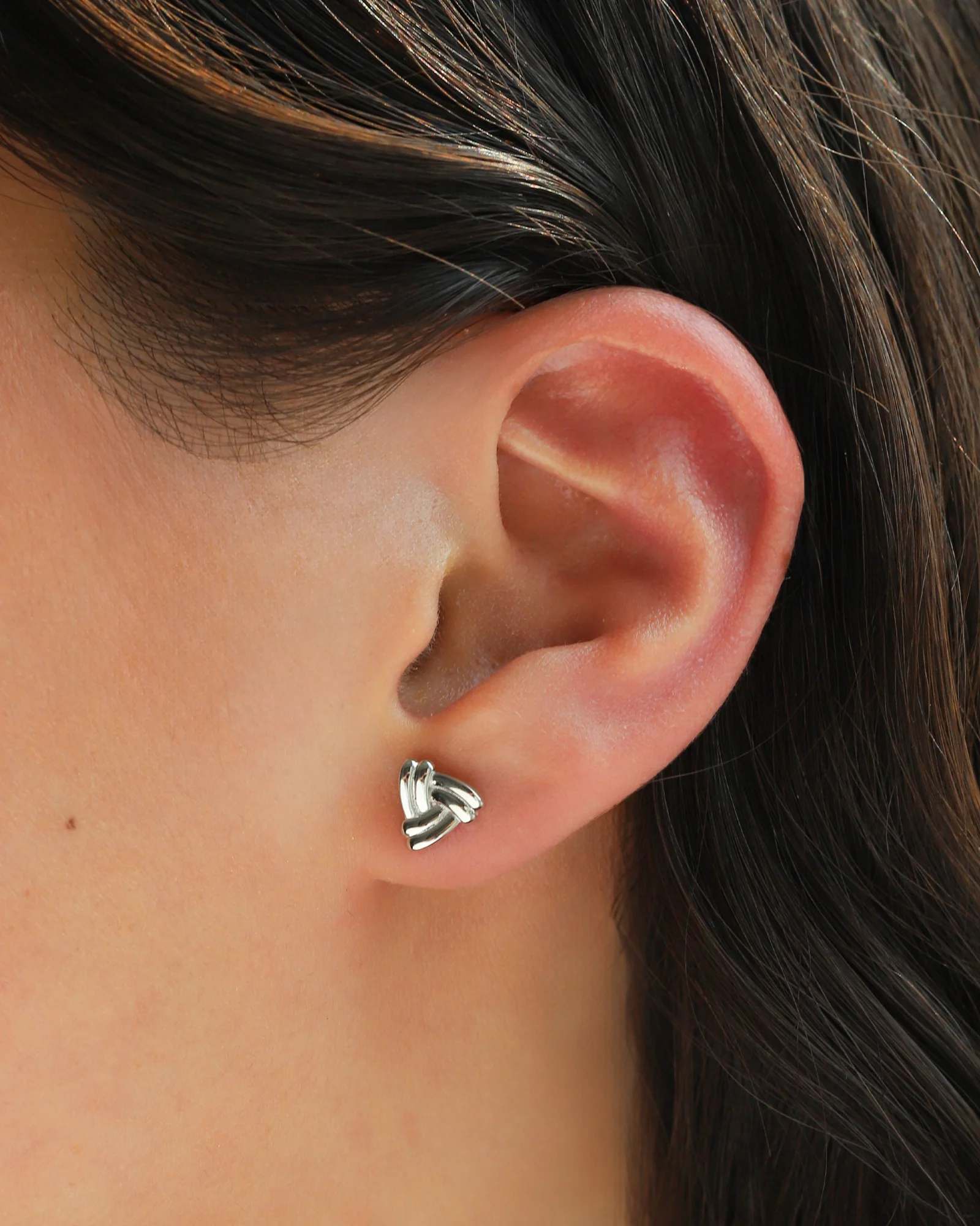 Triangle Knot Studs - Image 2