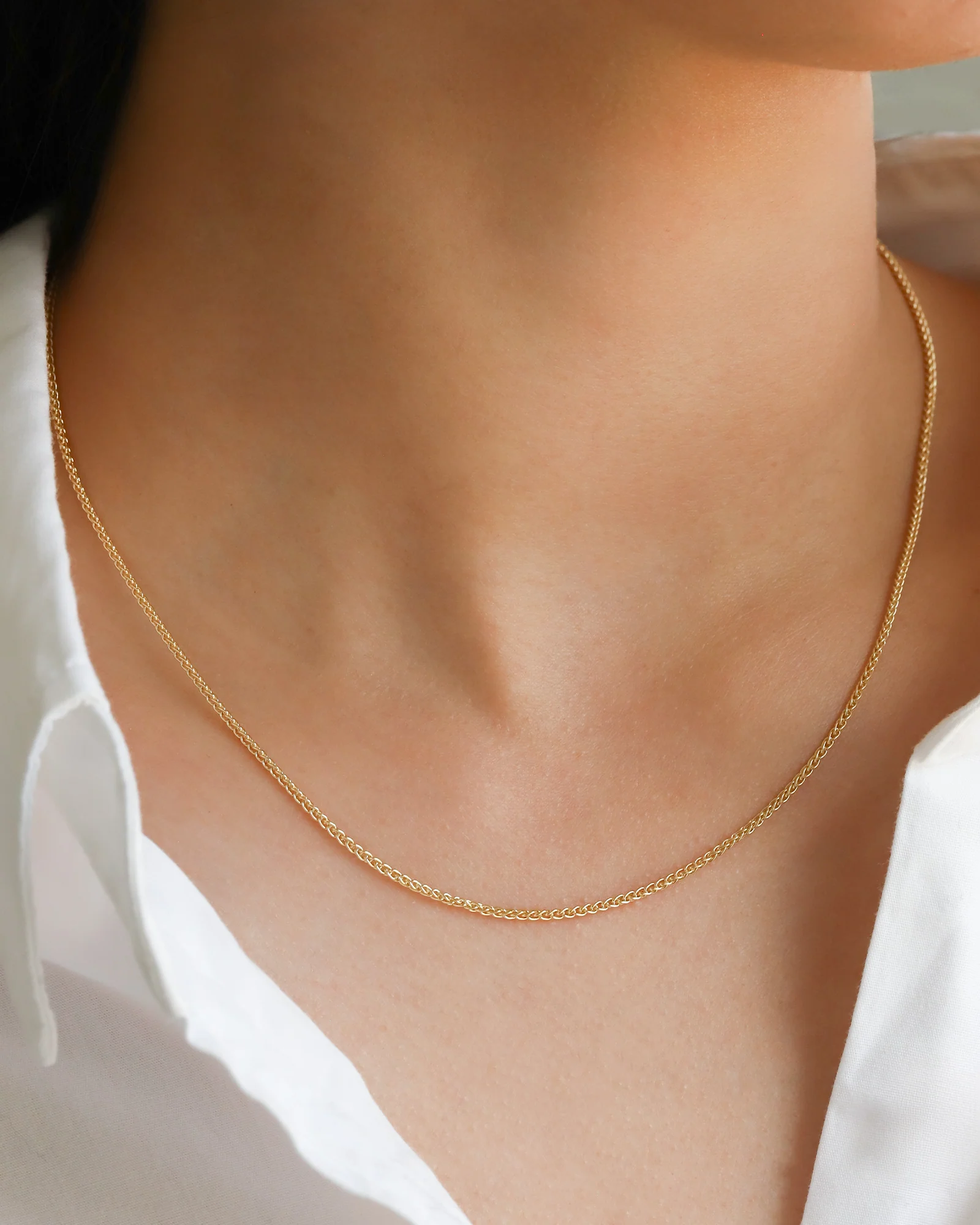 Wheat Chain Necklace - Image 2