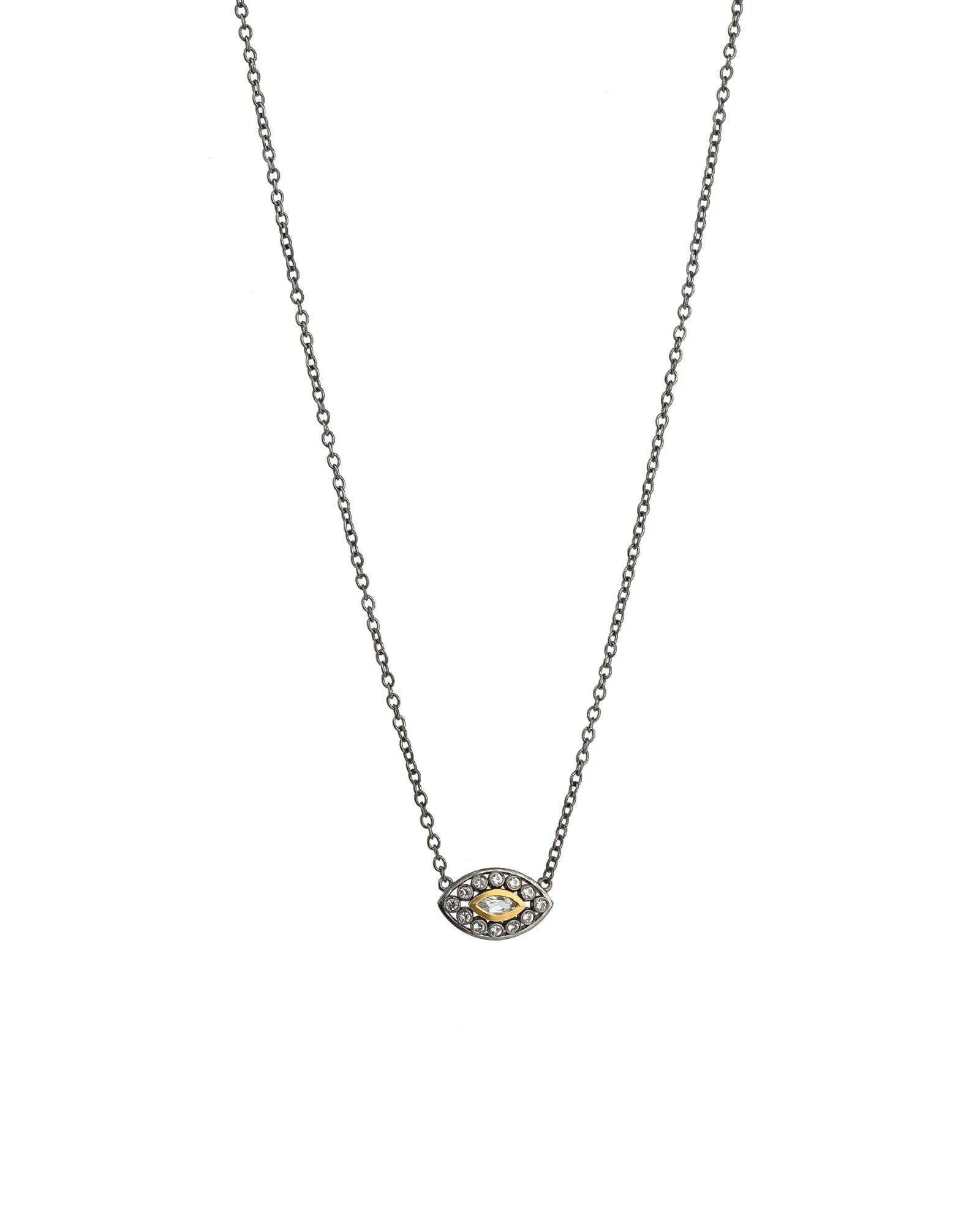 Evil Eye Stone Necklace