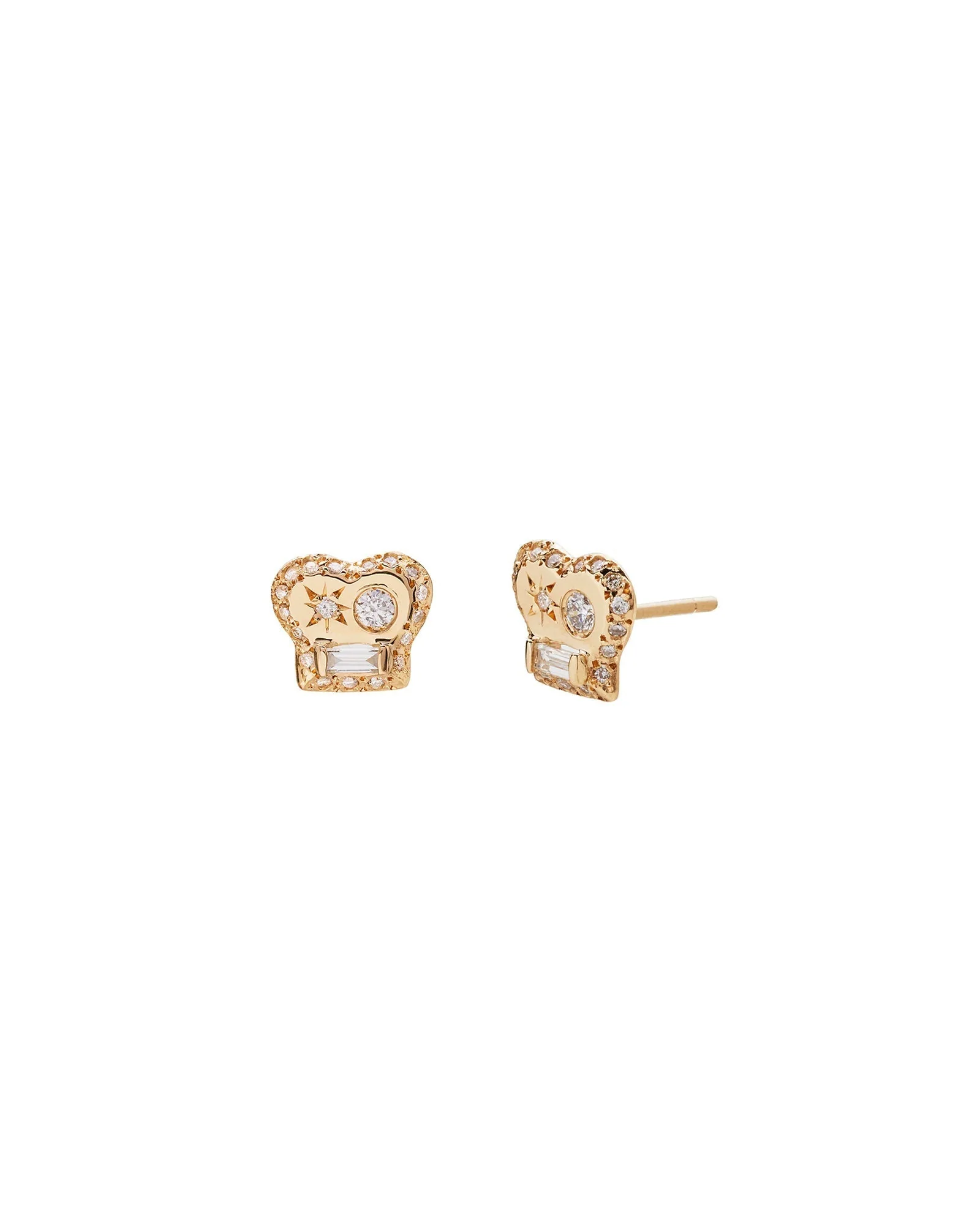 The Max Icon Studs I Diamonds