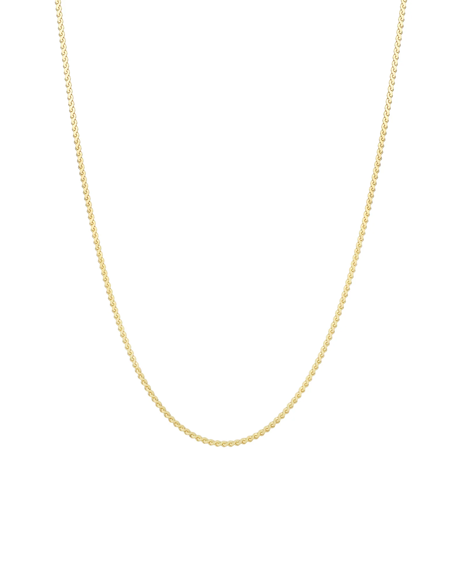 Serpentine Chain Necklace